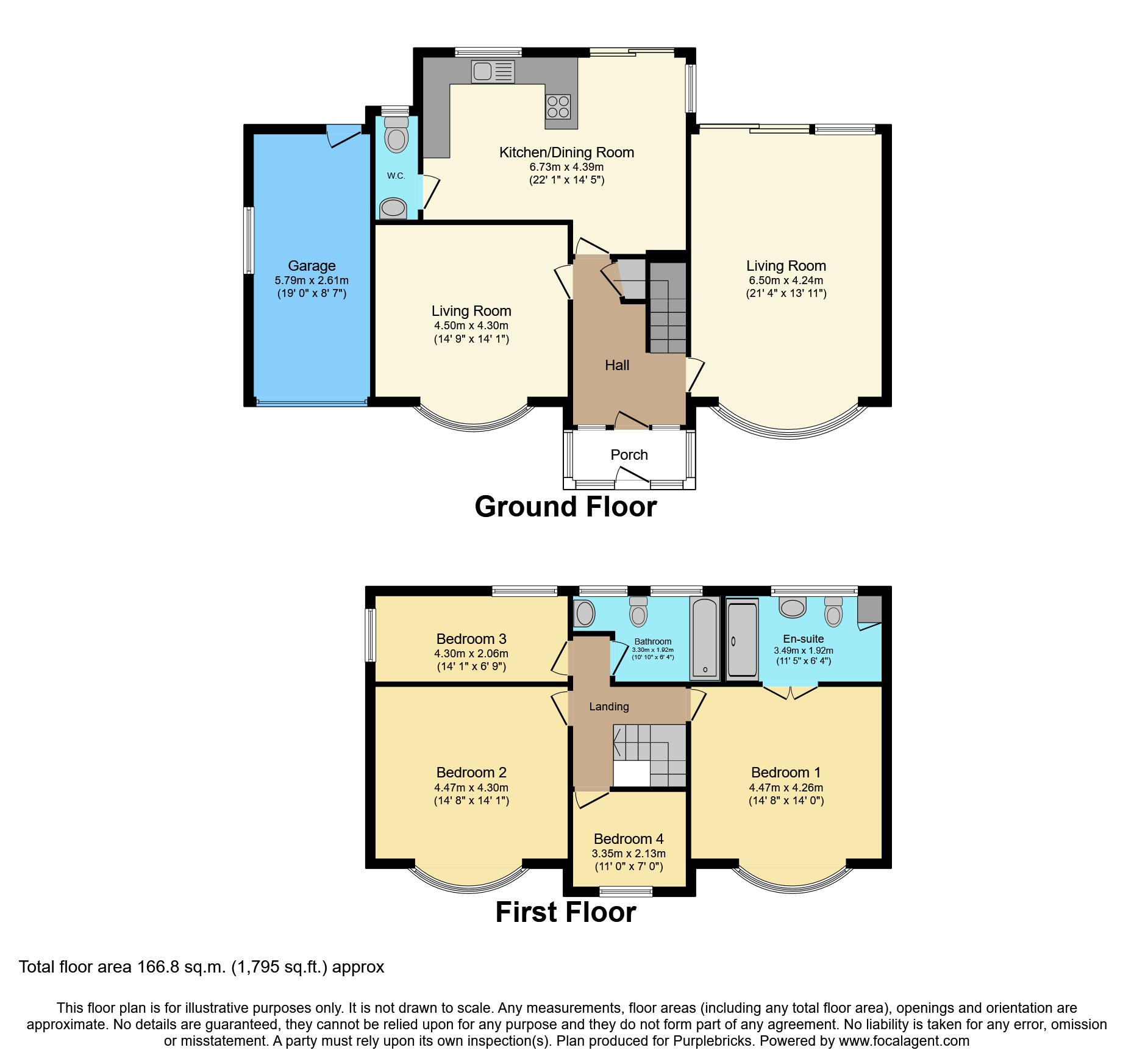 7, Breeze Mount, Prestwich floorplan