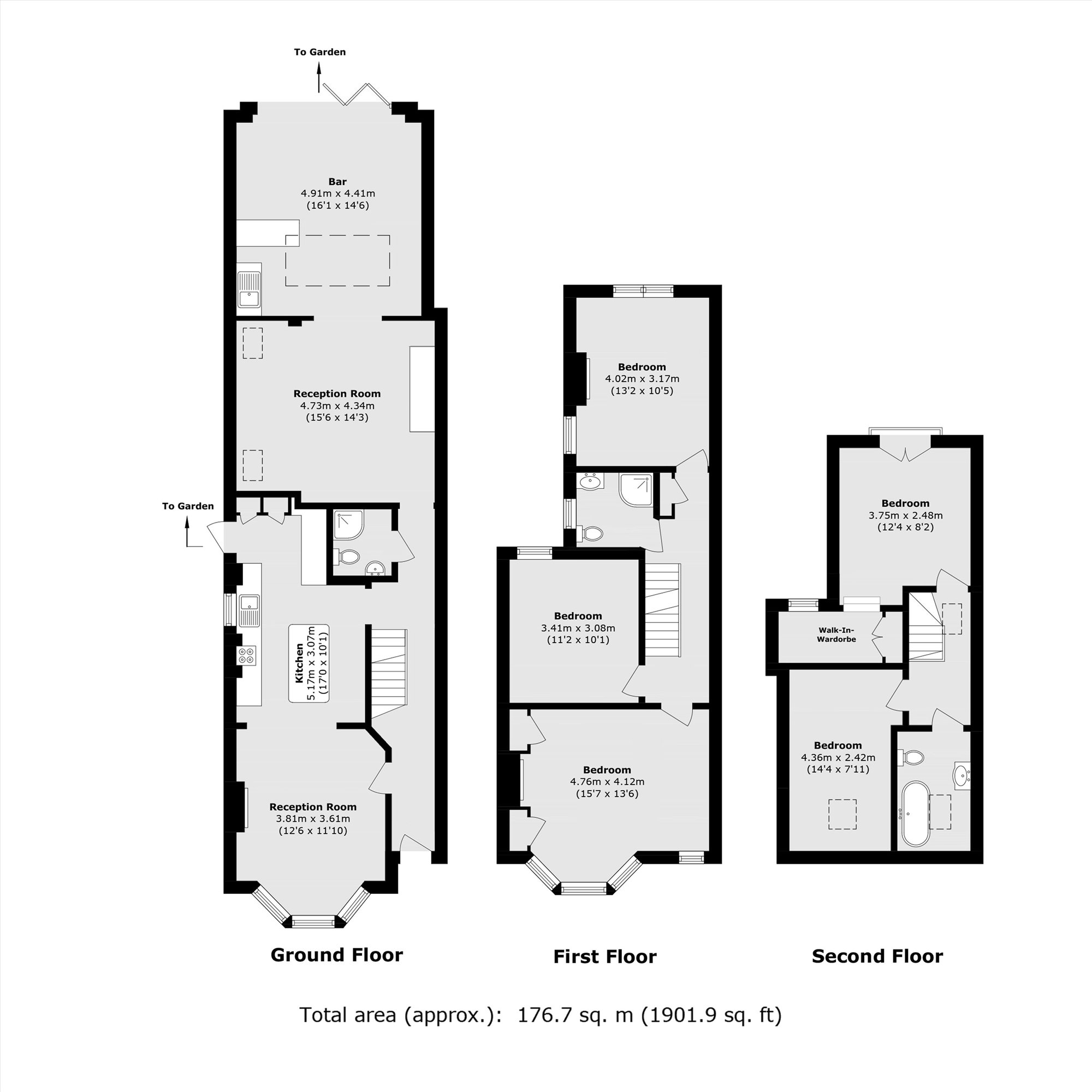 46, Lynton Avenue, London floorplan