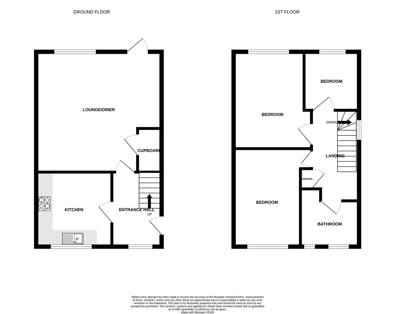 105, Angela Road, Norwich floorplan