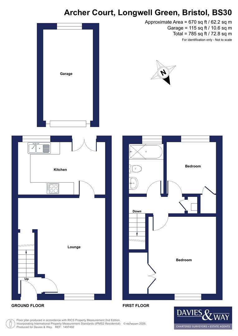 24, Archer Court, Bristol floorplan