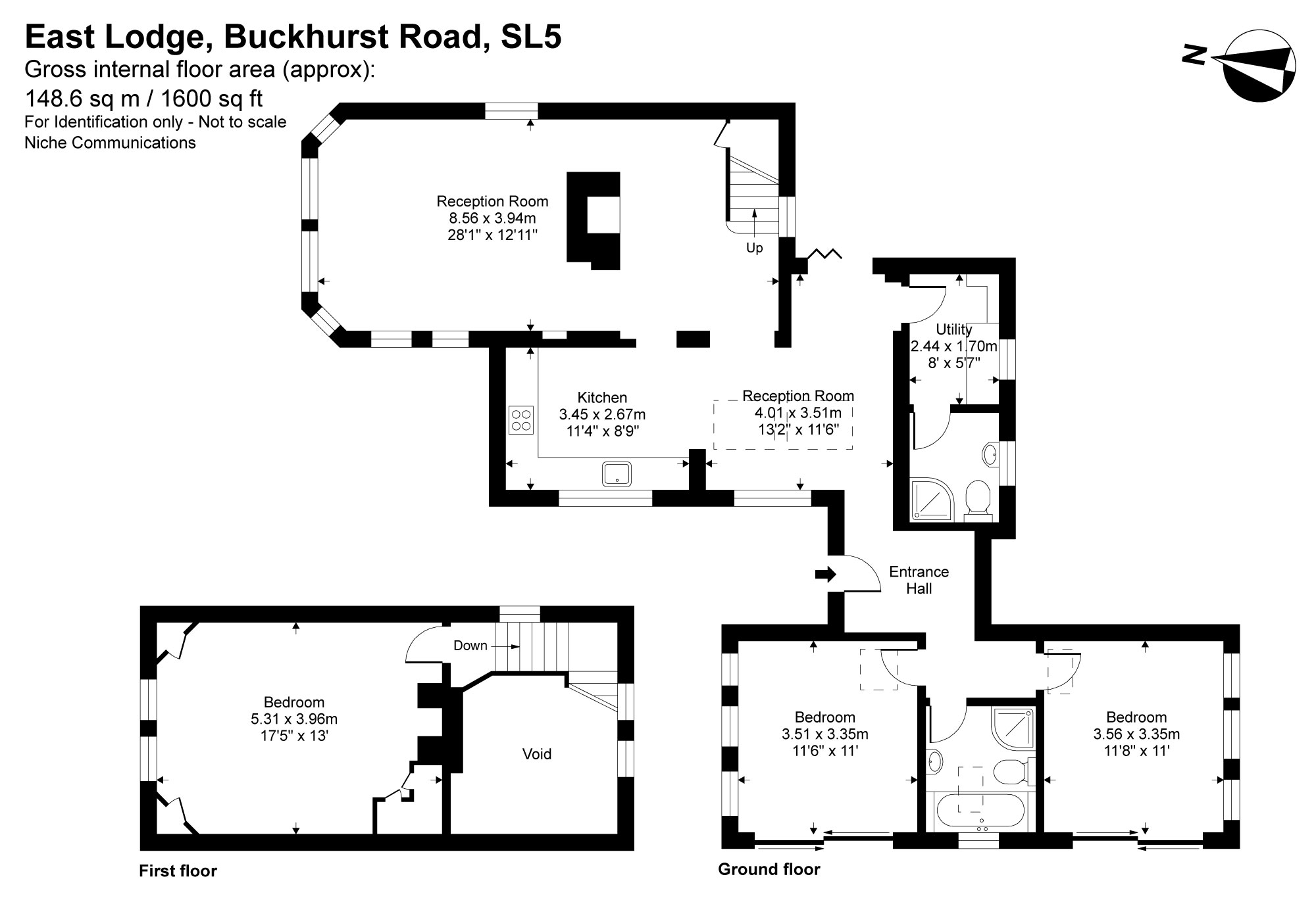 East Lodge,, Buckhurst Road, Berkshire floorplan