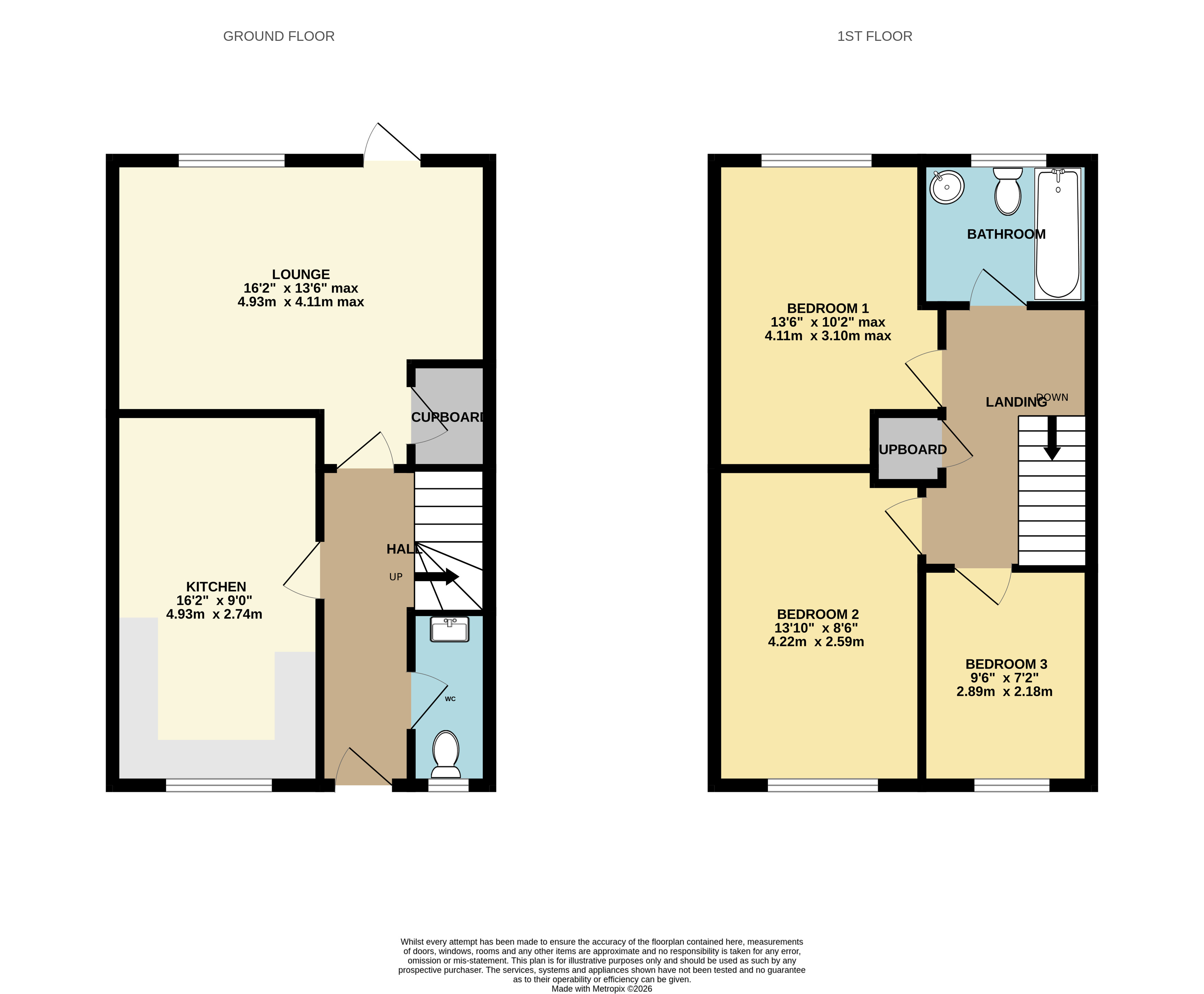 46, Teal Avenue, Chelmsford floorplan