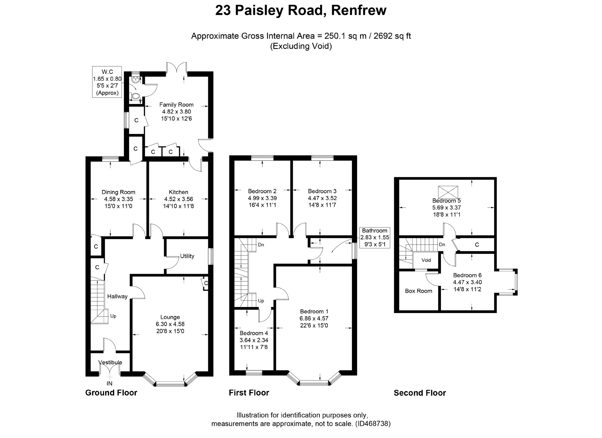 6 Bedrooms Semi-detached house for sale in Paisley Road, Renfrew PA4