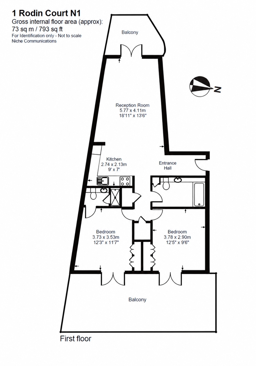 Essex Road, London floorplan