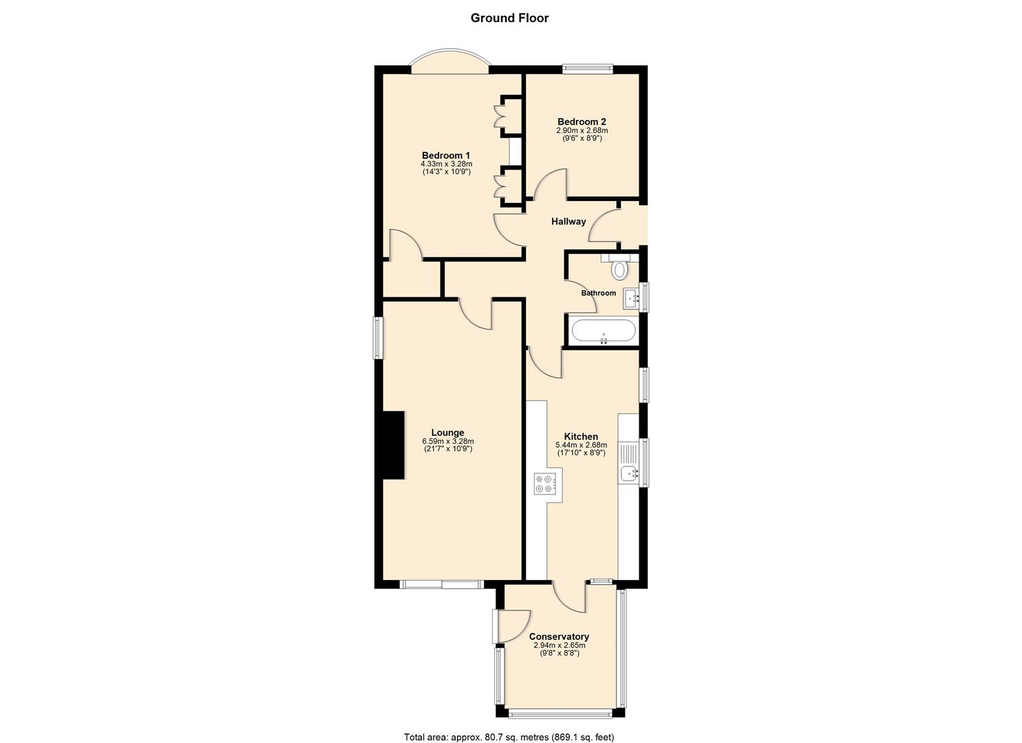 37, Acklam Road, Hedon floorplan