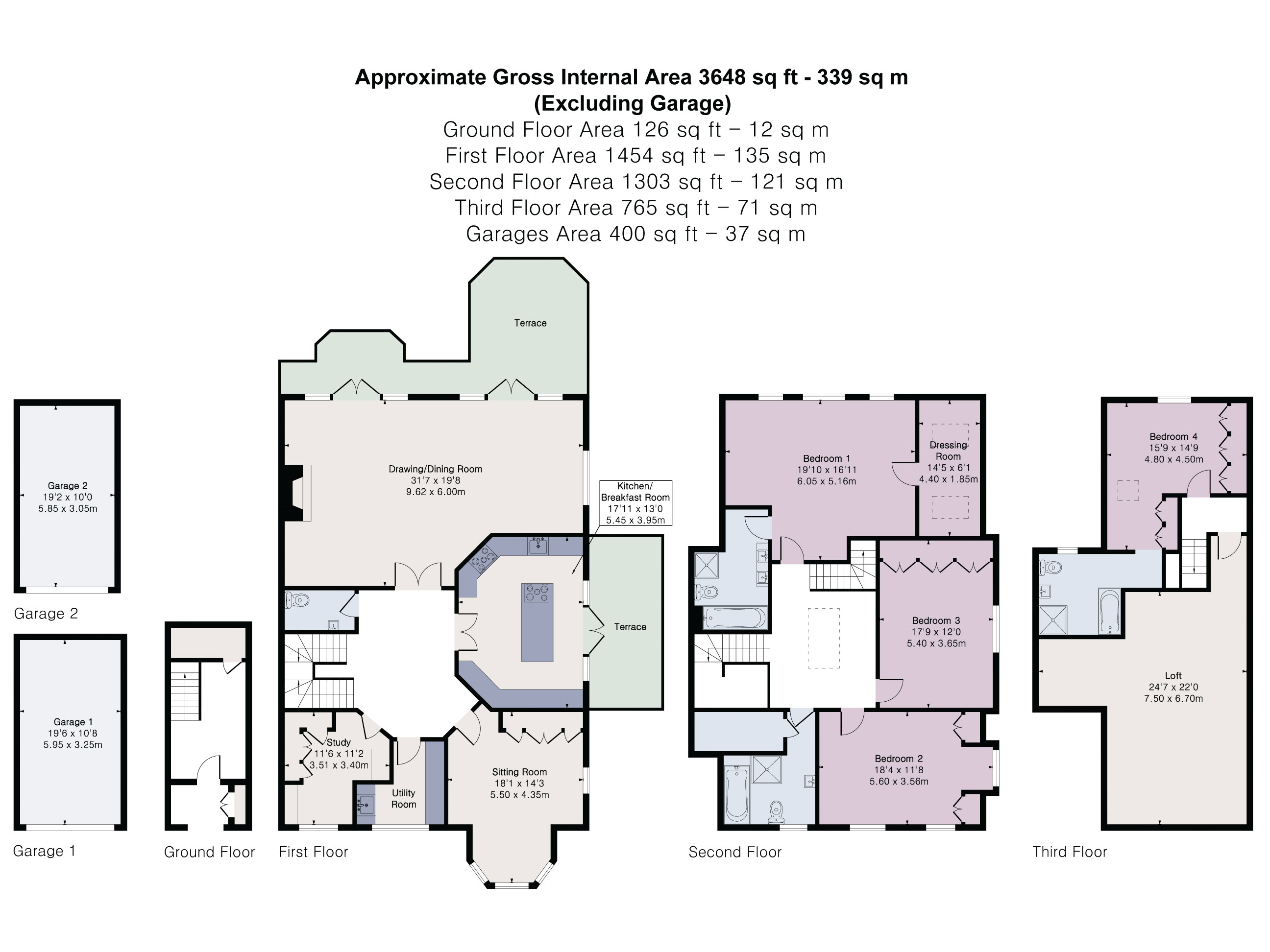 Flat 5, Beechwood Hall,, Eyhurst Park, Kingswood floorplan