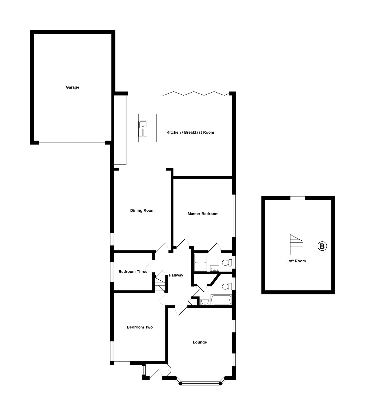 3 Bedrooms Detached bungalow for sale in Branscombe Gardens, Thorpe Bay, Essex SS1