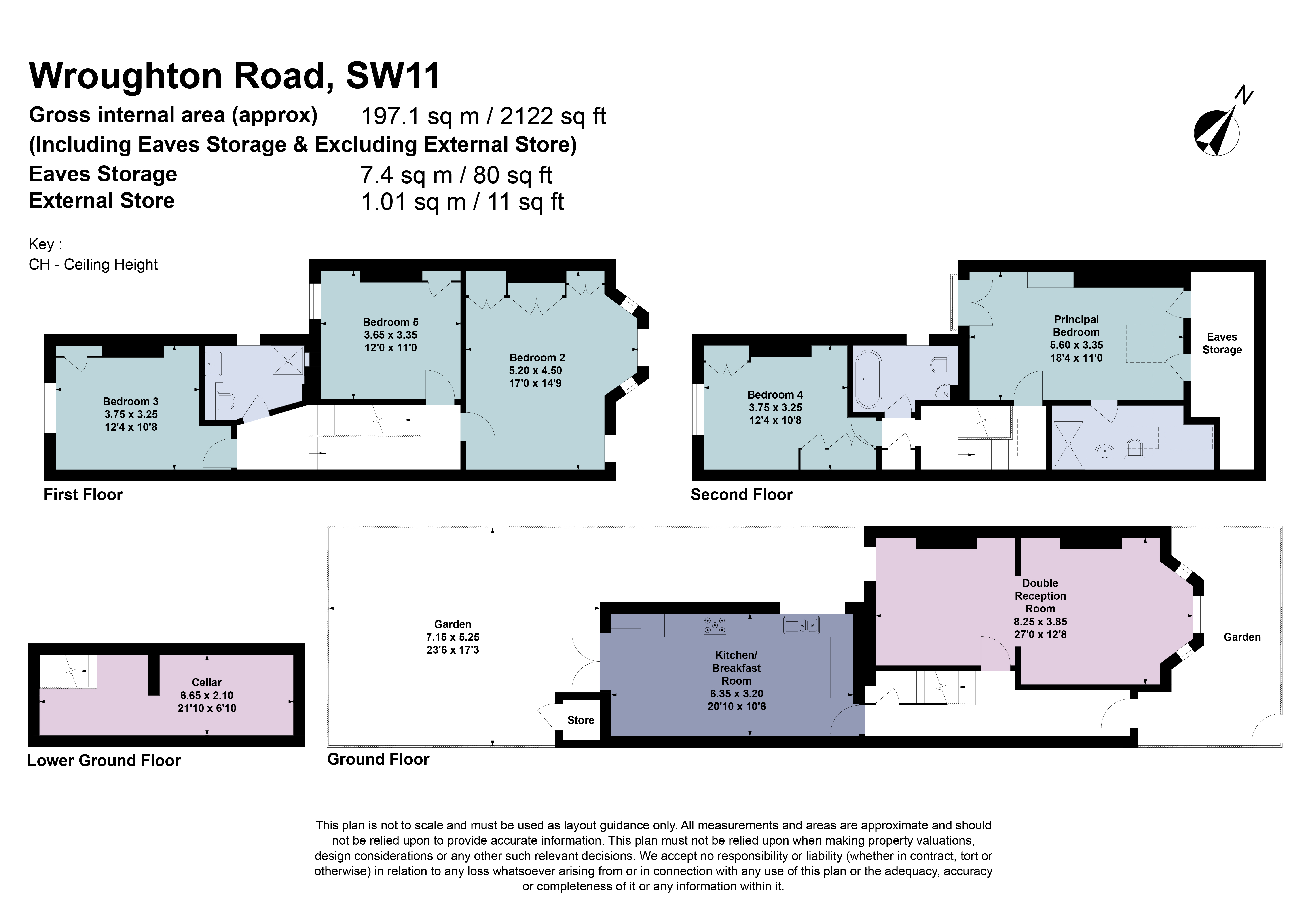 56, Wroughton Road, London floorplan
