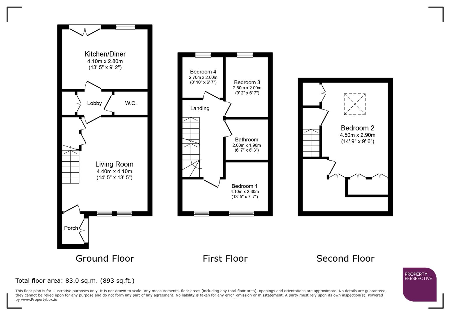 11, Weavers Fold, Lees, Oldham floorplan