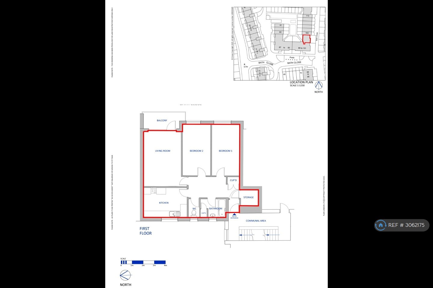 Bath Close, Peckham, London floorplan