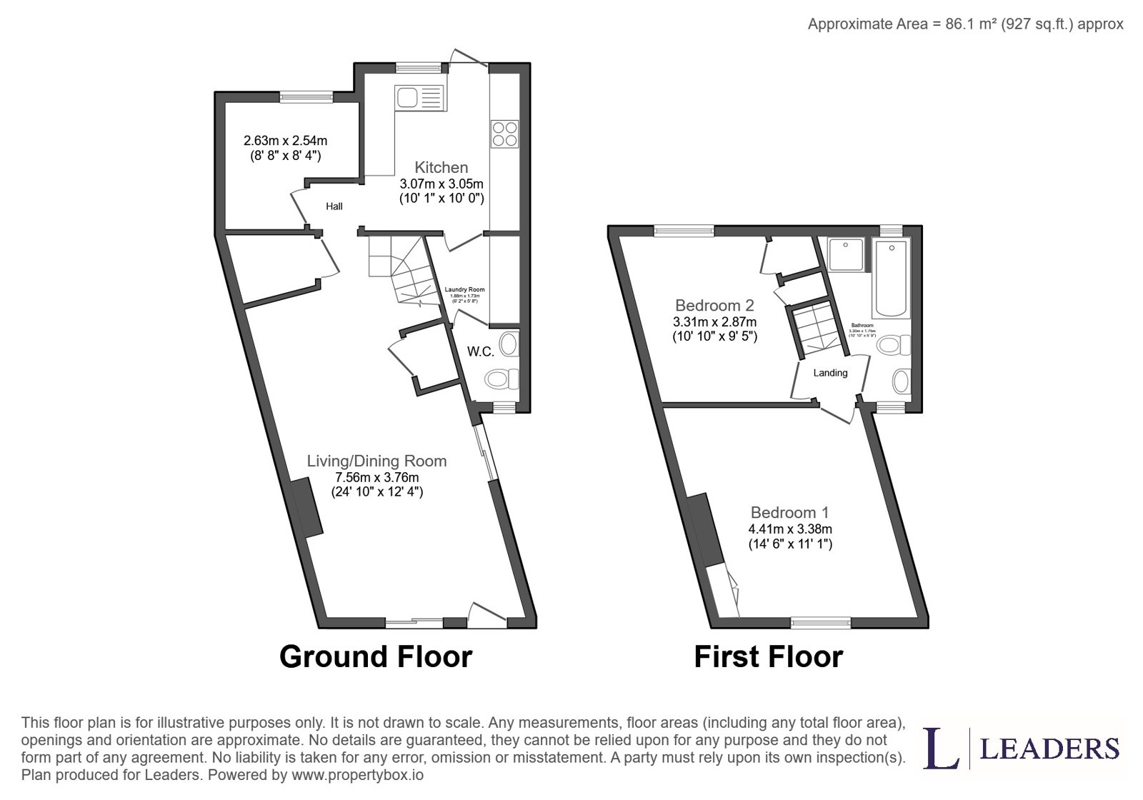 159, Brighton Road, Surbiton floorplan