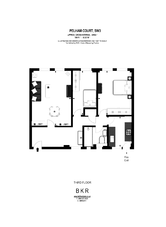 2 Bedrooms Flat to rent in Fulham Road, London SW3