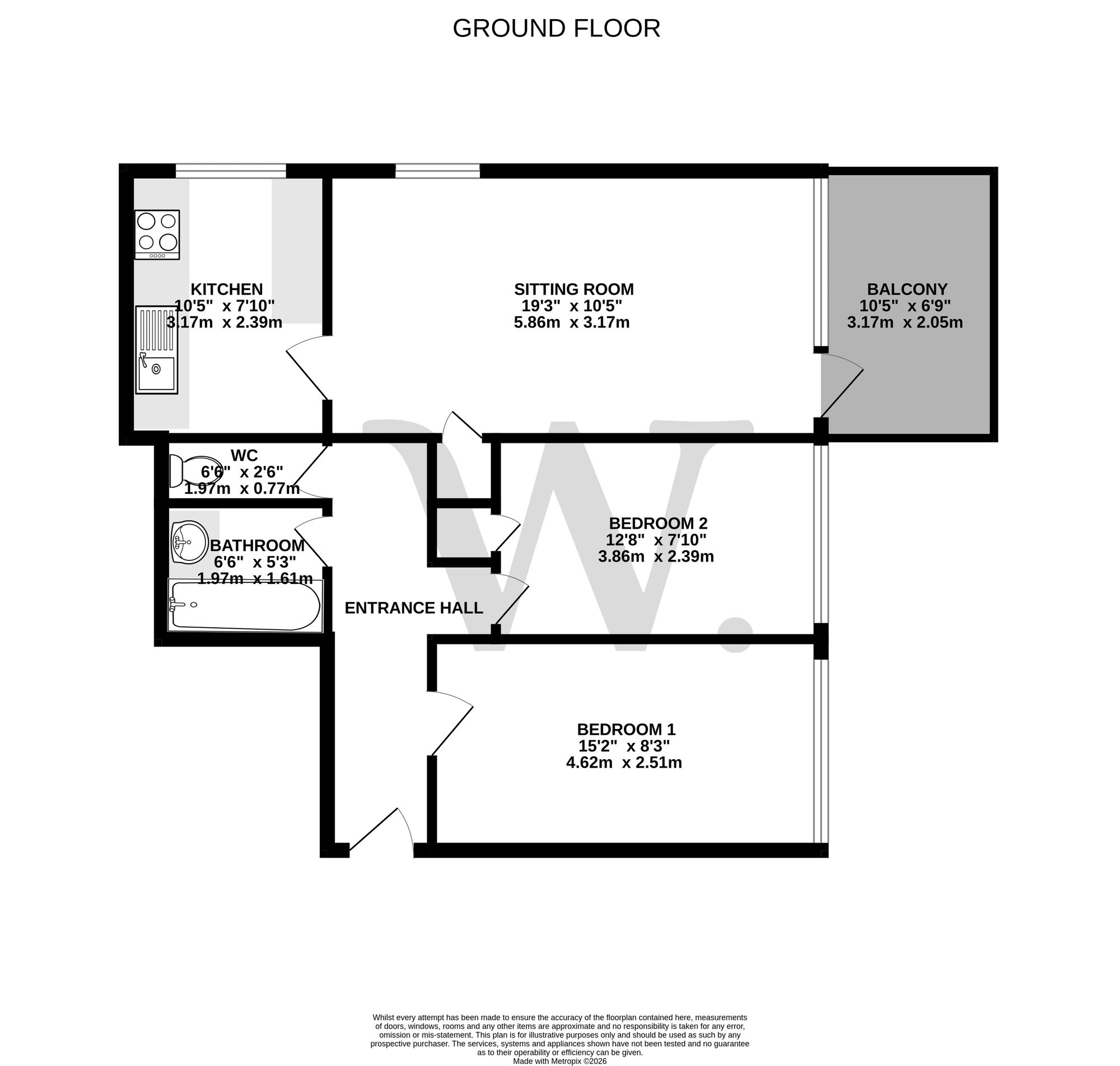 15 Burleigh Tower Munnings Road, Norwich floorplan