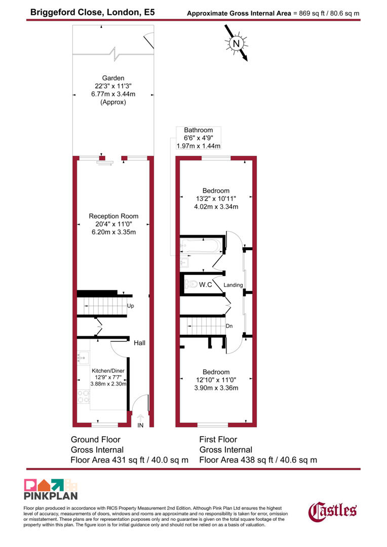 7, Briggeford Close, London floorplan