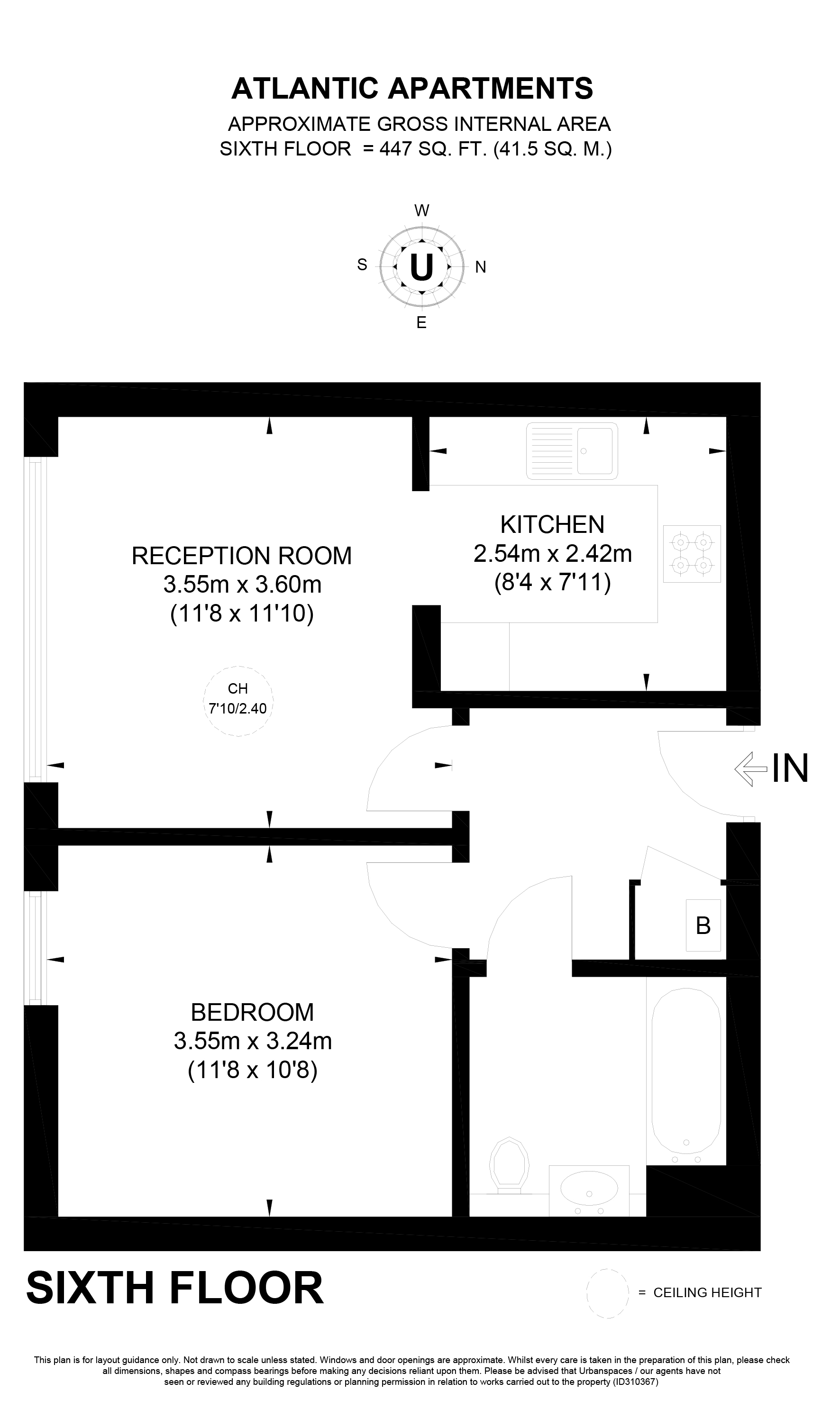 1 Bedrooms Flat to rent in Atlantic Apartments, Royal Victoria Docks E16