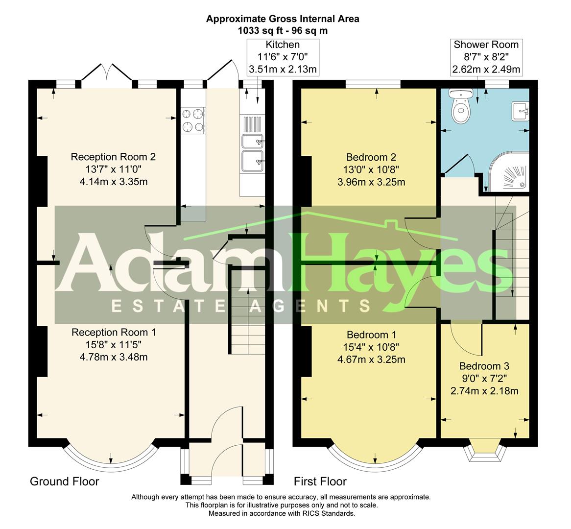 1, Limes Avenue, London floorplan