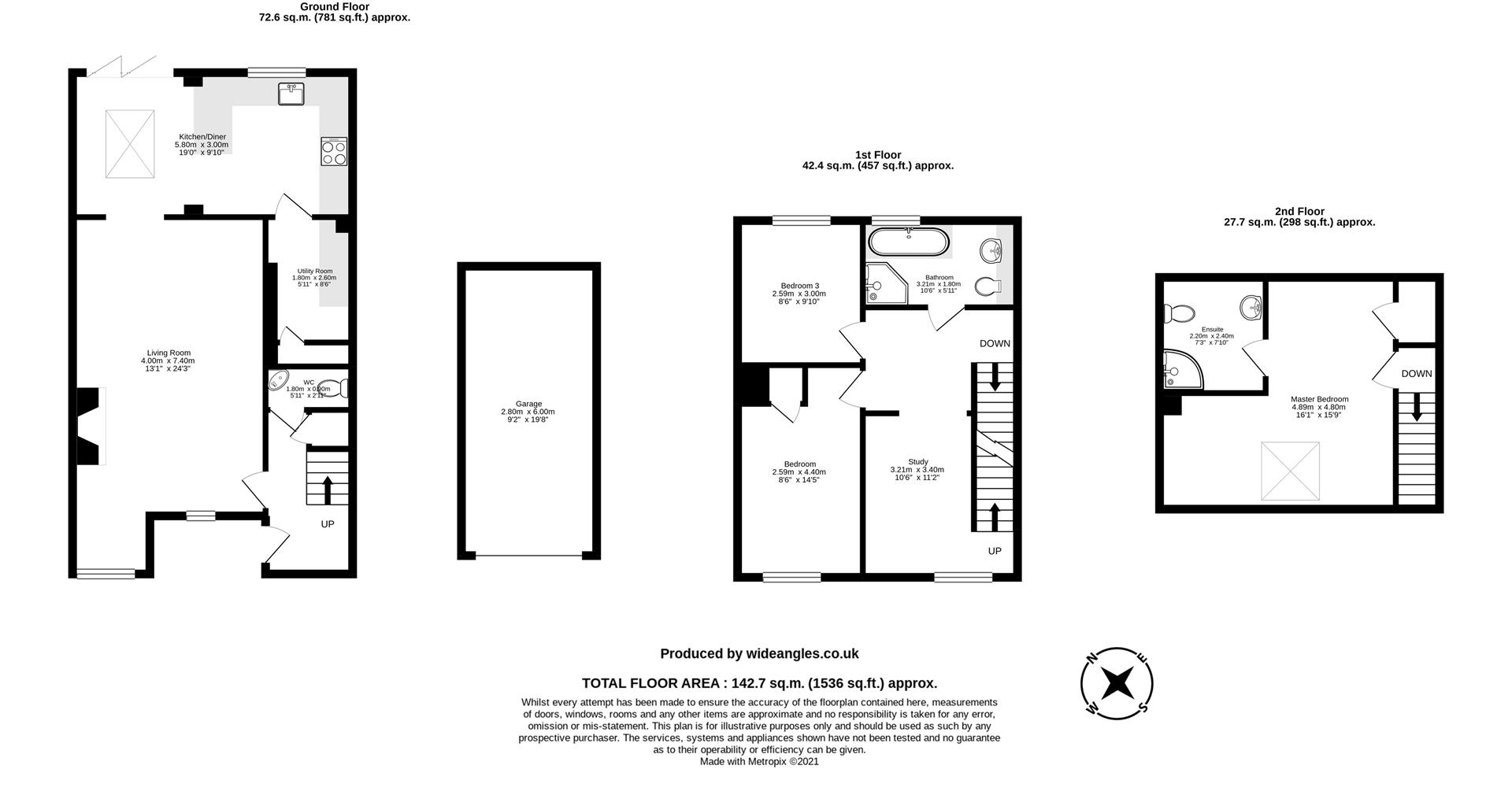 3, Manor Farm Barns, Charlton On Otmoor floorplan