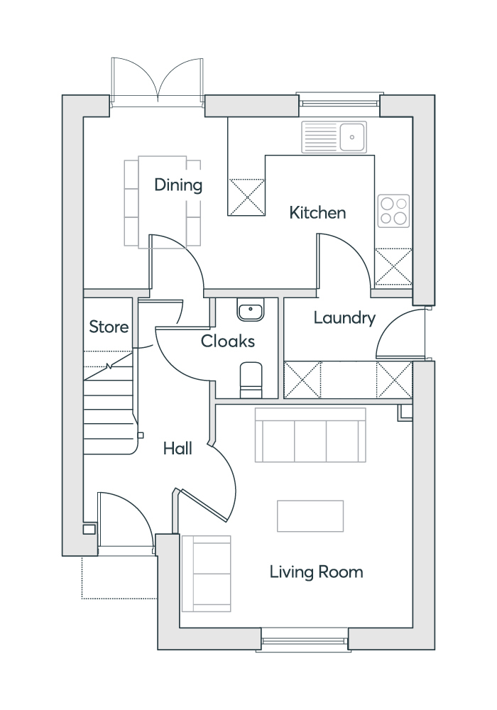 The Thea,, Glan Llyn, Gwent floorplan