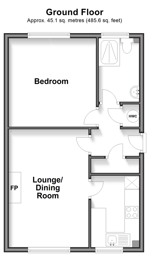Windmill Platt, Handcross floorplan