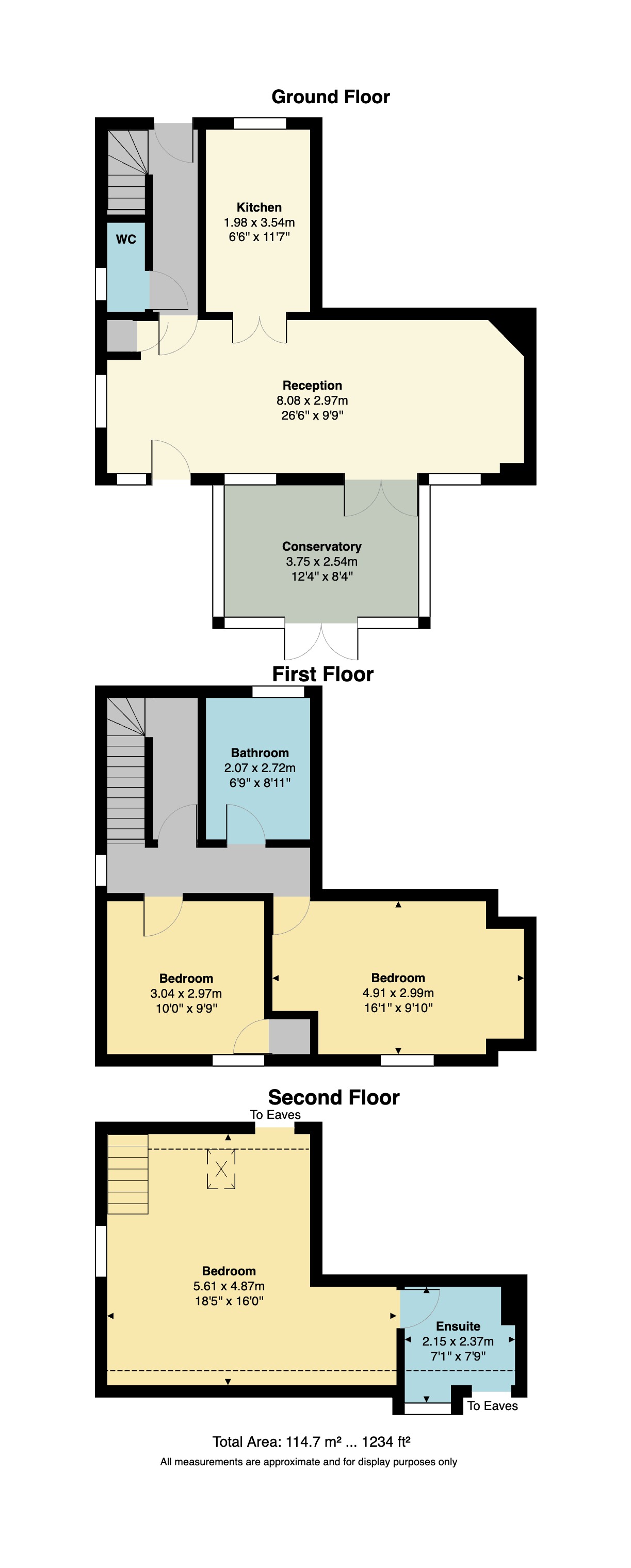 1 Wells Cottages,, Wellhouse Lane, Canterbury floorplan