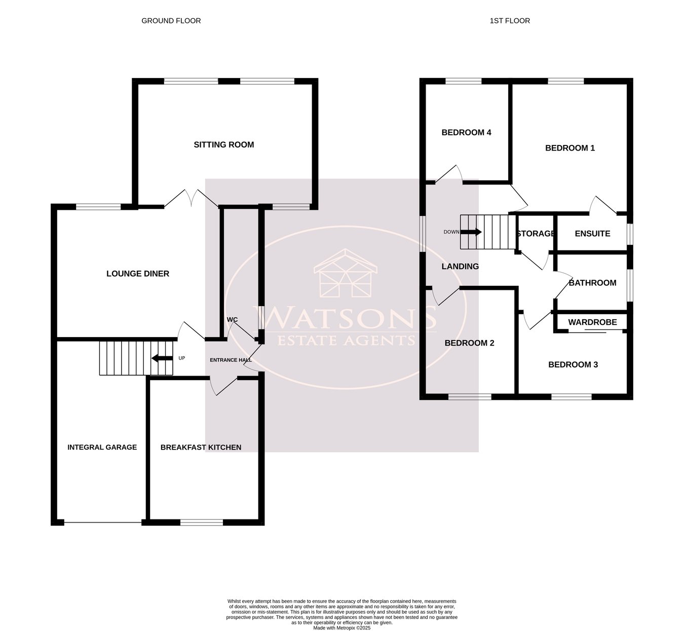 107, Harcourt Crescent, Nottingham floorplan