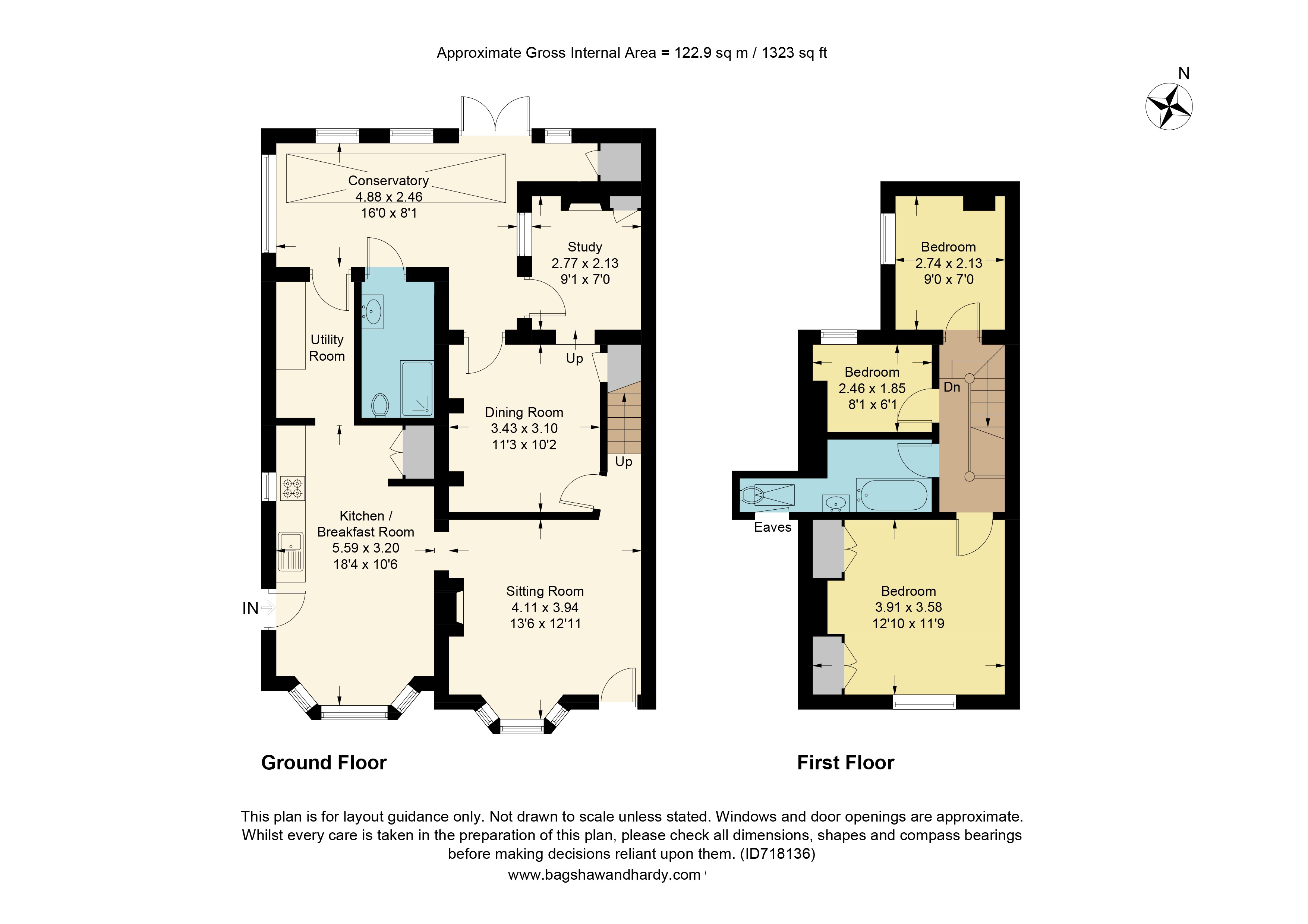 36, The Street, Dorking floorplan