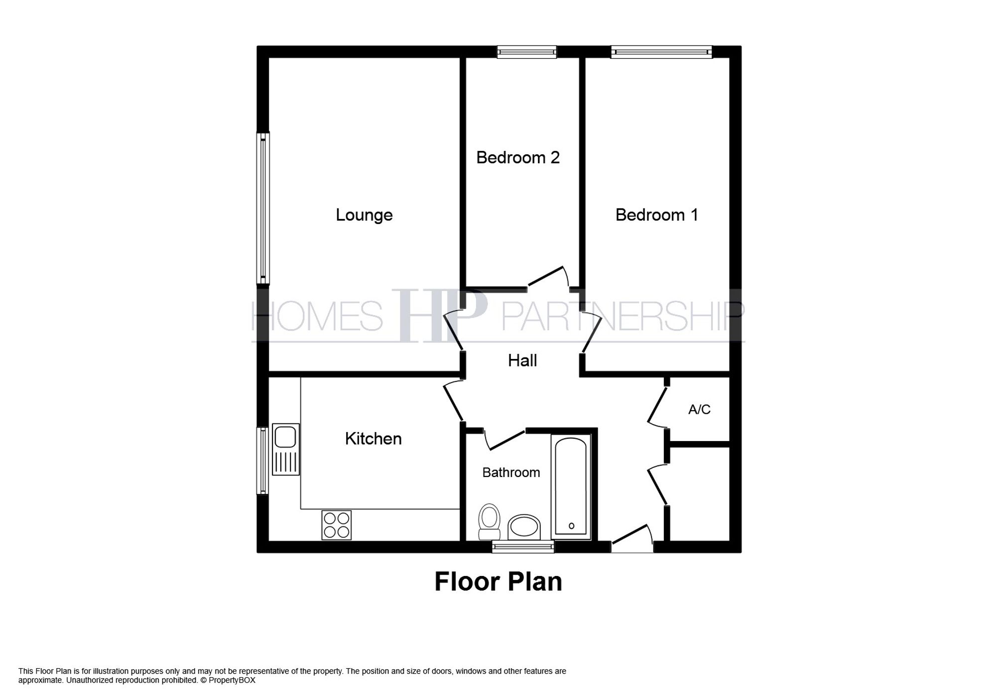 21 Hayling Court, Crawley floorplan