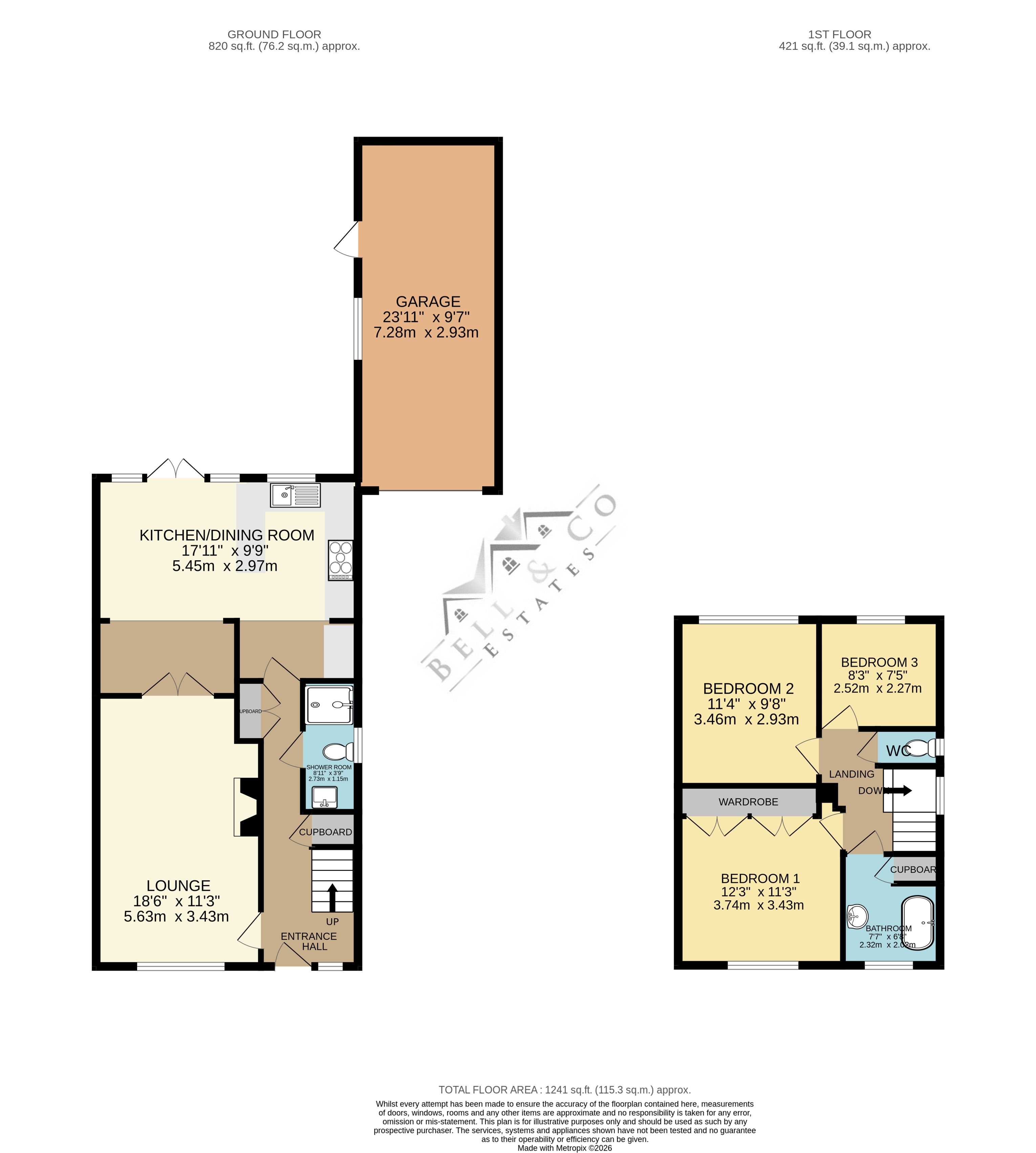 7, St James Walk, Sheffield floorplan