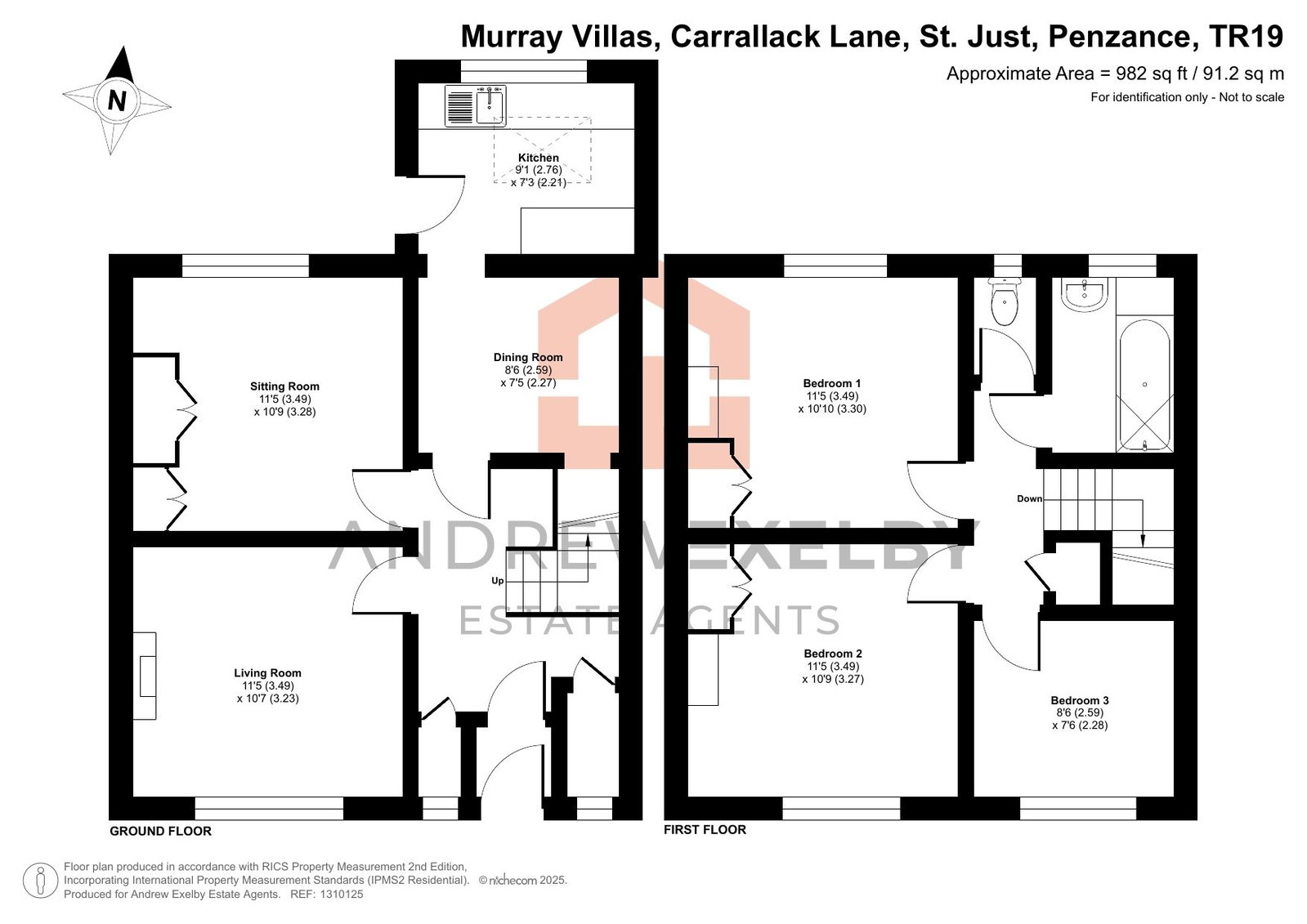 Murray Villas,4, Carrallack Lane, St Just floorplan