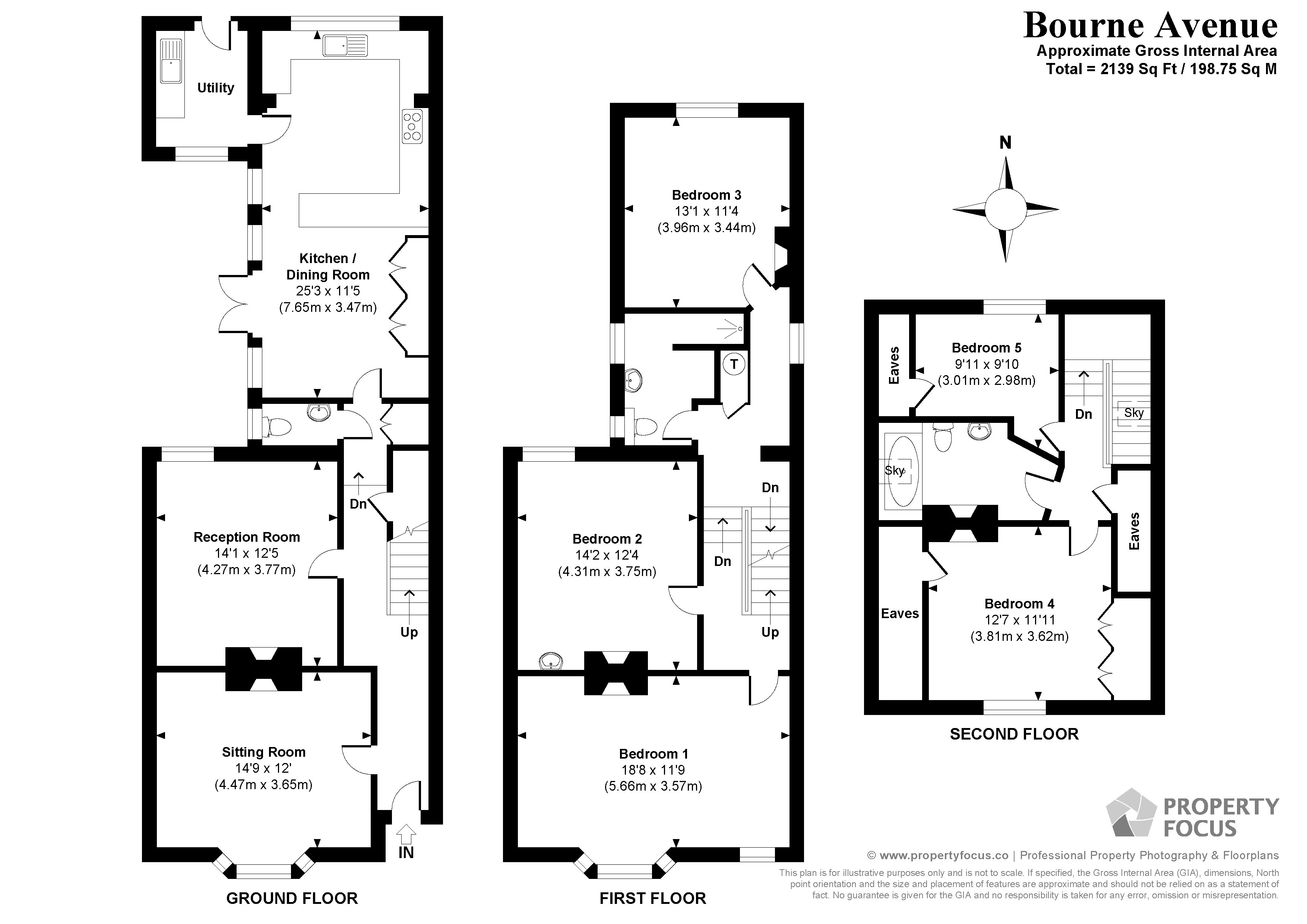 25, Bourne Avenue, Wiltshire floorplan