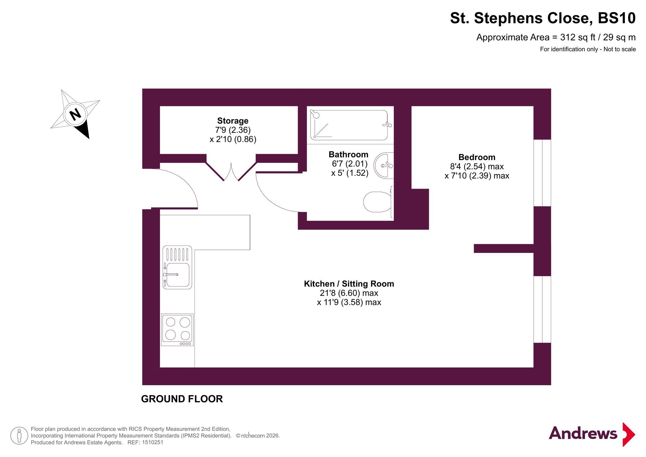 5, Glencoyne Court, BRISTOL floorplan
