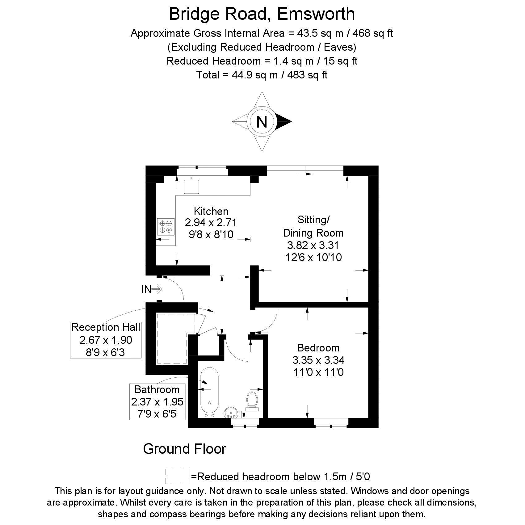 2, Bridge Road, Emsworth floorplan