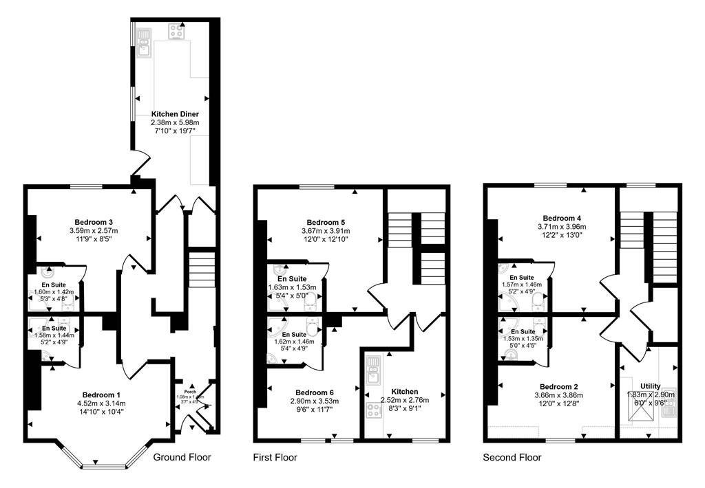 Stockton Road, HARTLEPOOL floorplan