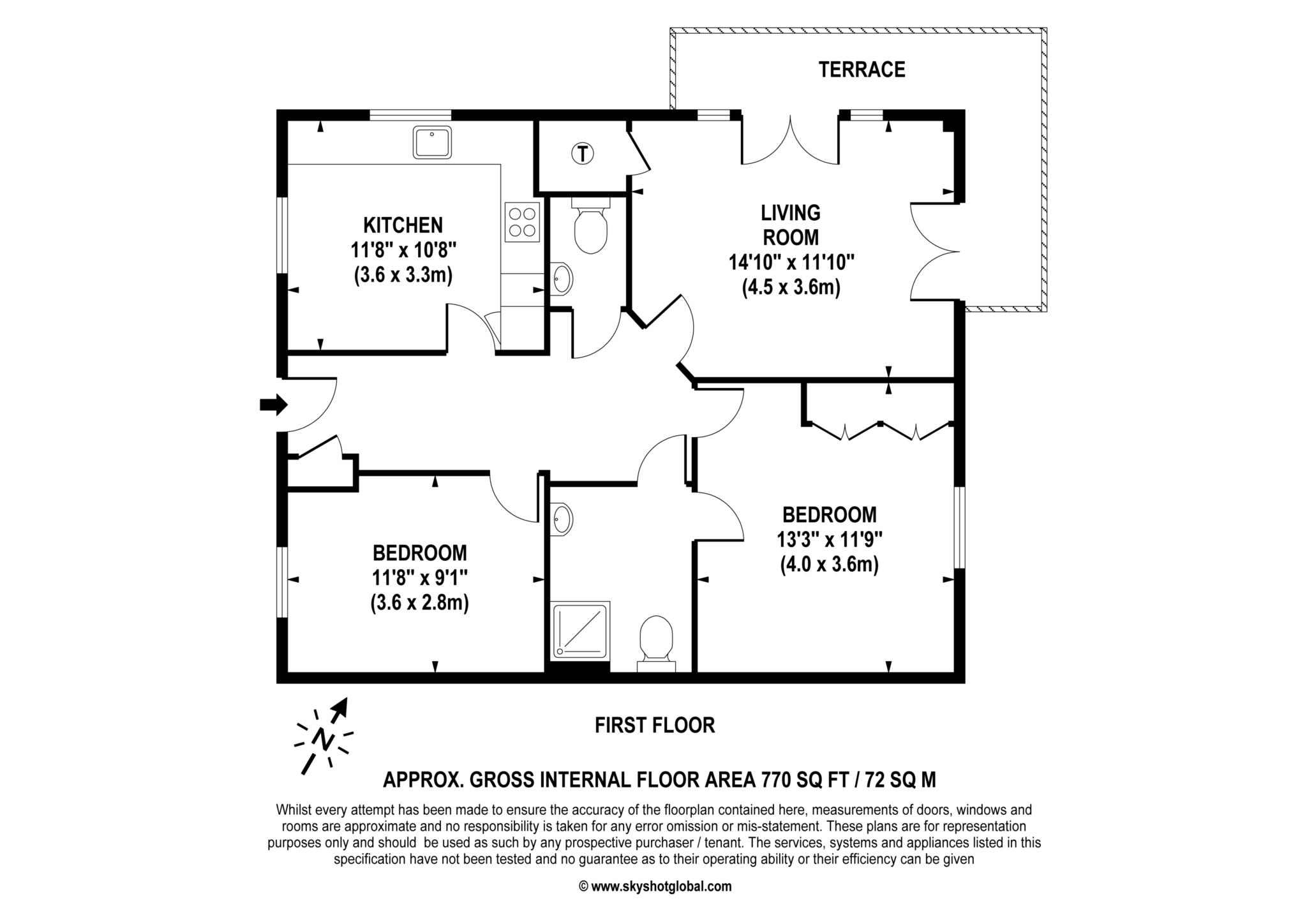 12 Cedar Lodge, Rise Road, Ascot floorplan