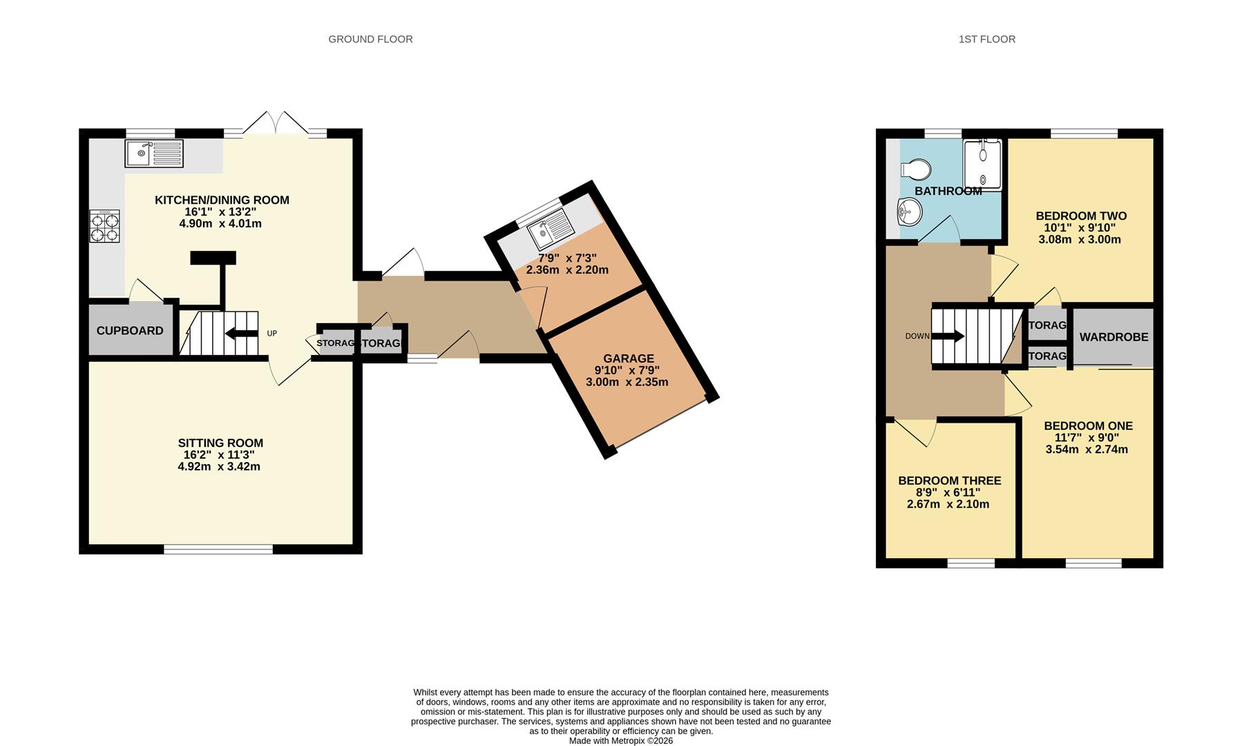47, Gorse Hill, Heathfield floorplan