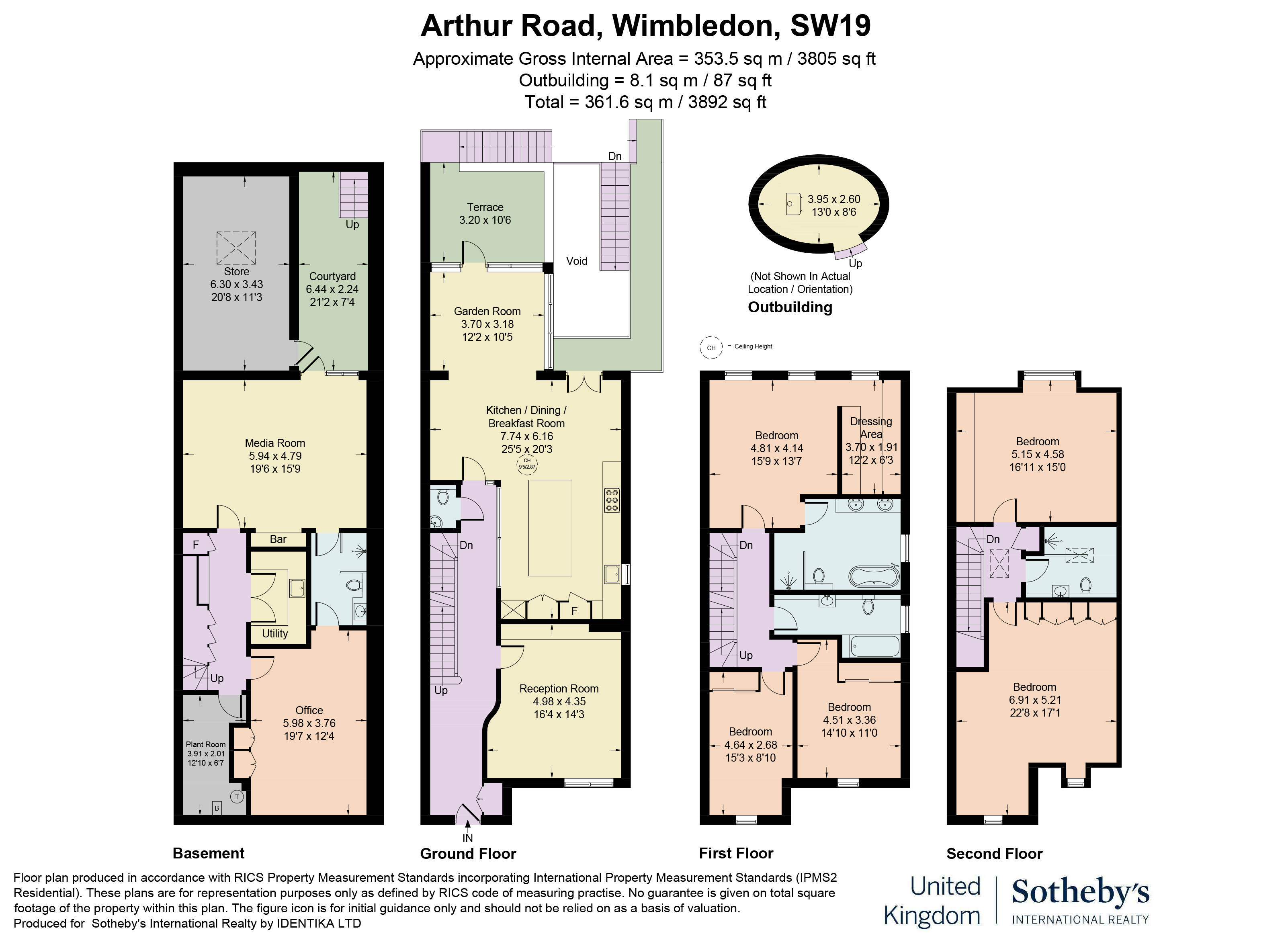 Arthur, Arthur Road, London floorplan