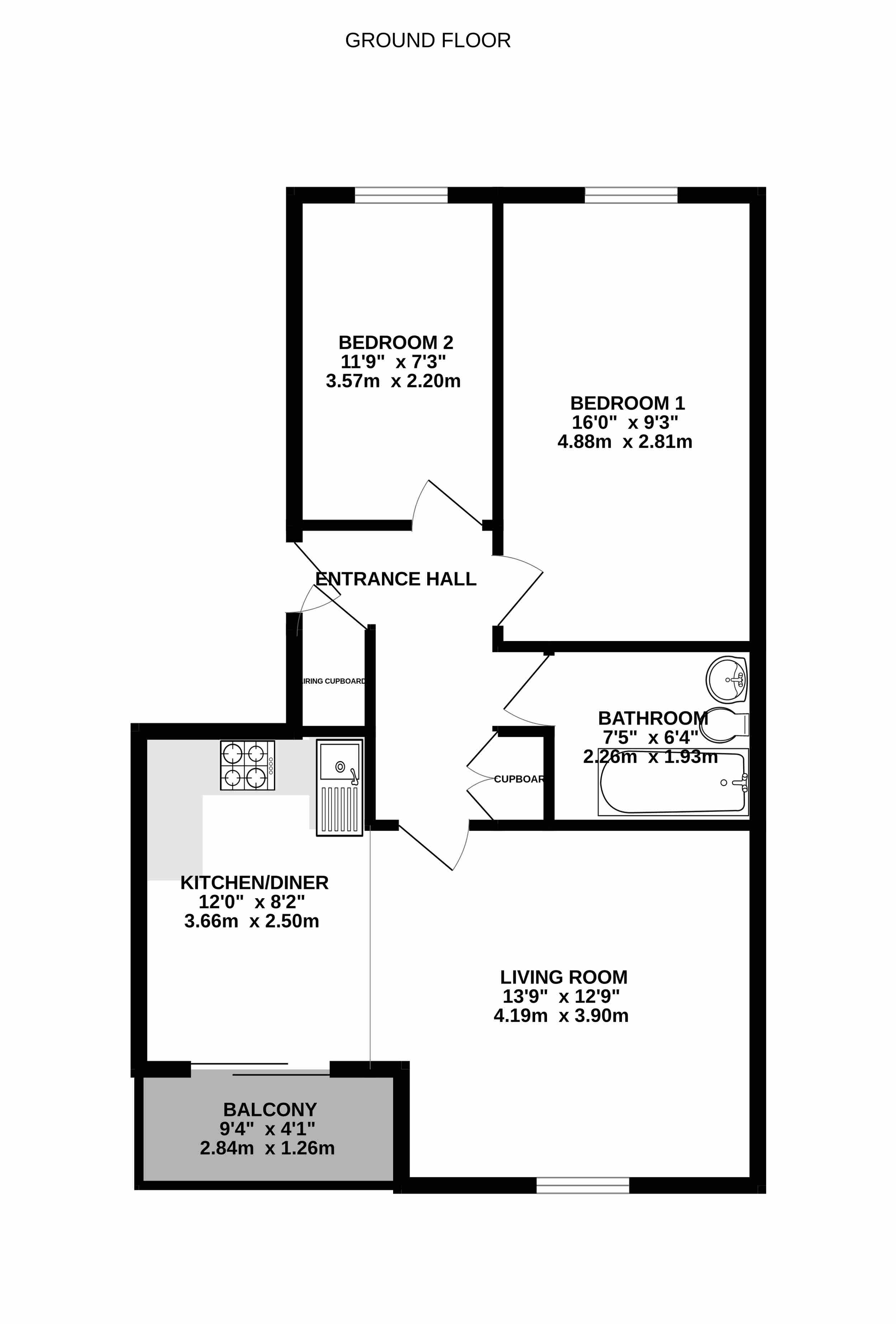 5, Shot Tower Close, Cheshire floorplan