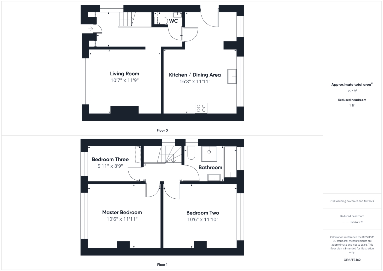 63, Lawn Close, Slough floorplan