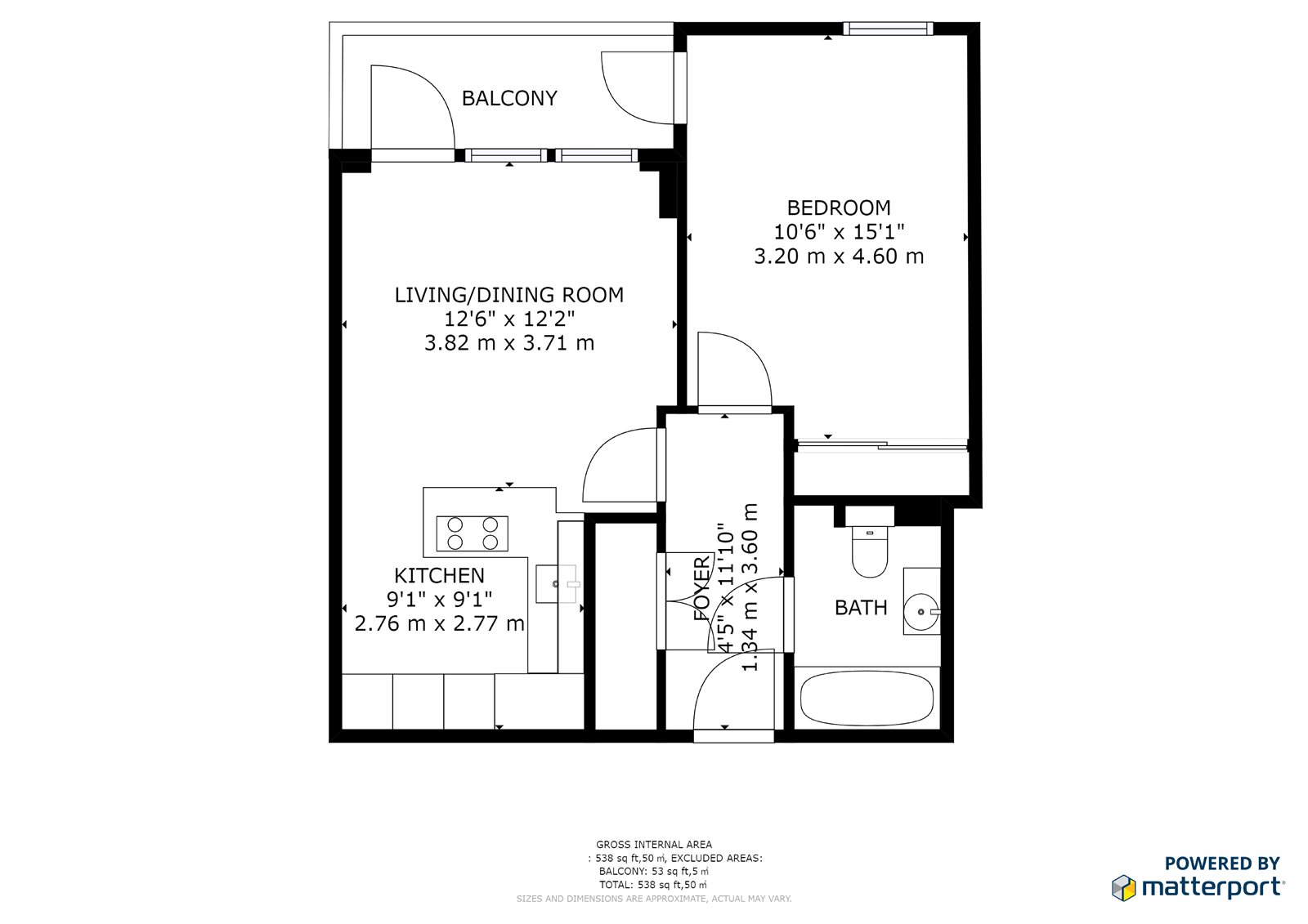 1 Bedrooms Flat to rent in Dance Square, London EC1V