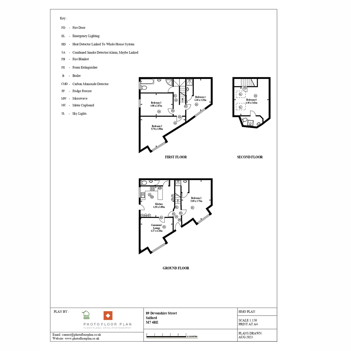 89, Devonshire Street, Salford floorplan