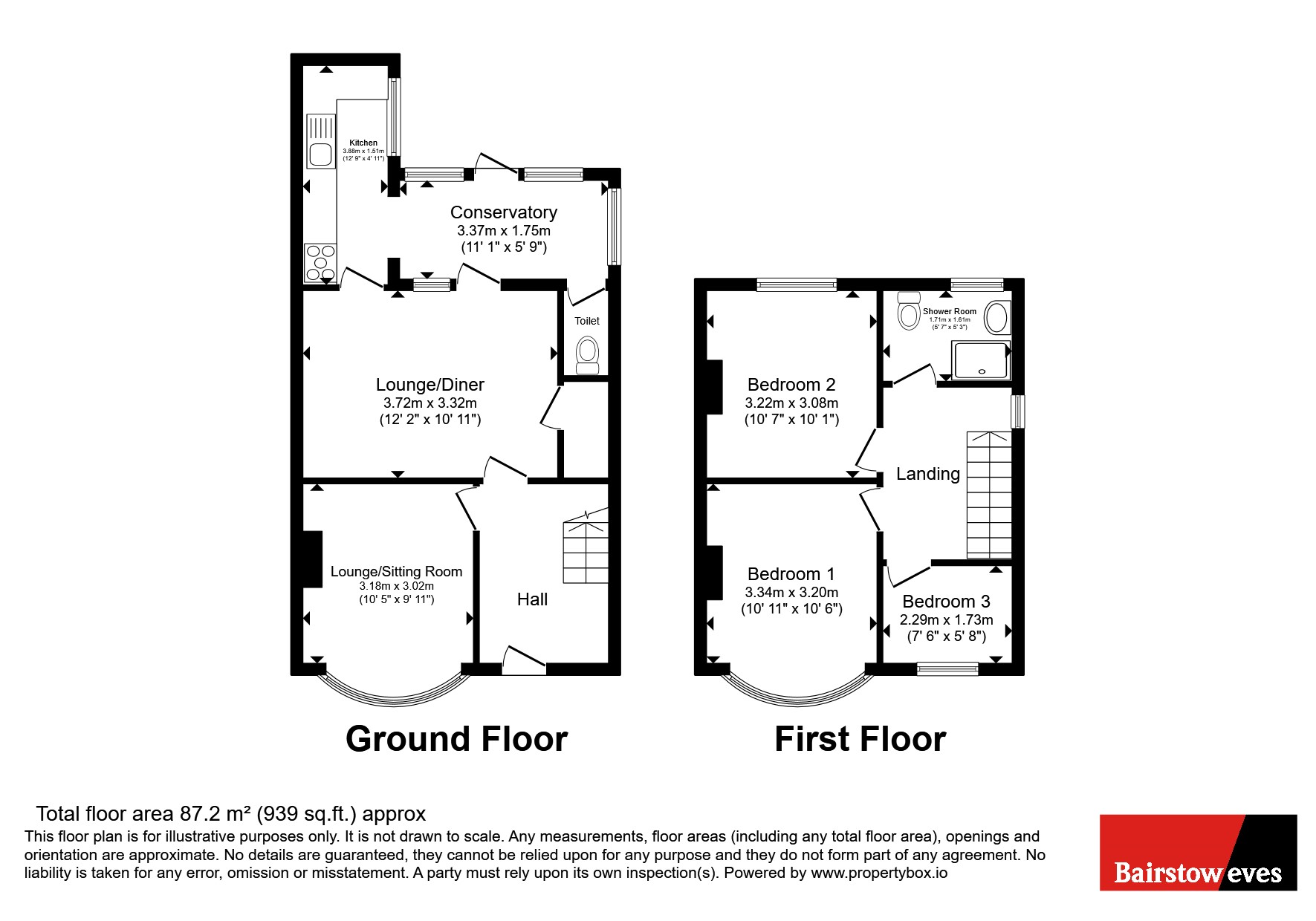 235, Haunchwood Road, Warwickshire floorplan