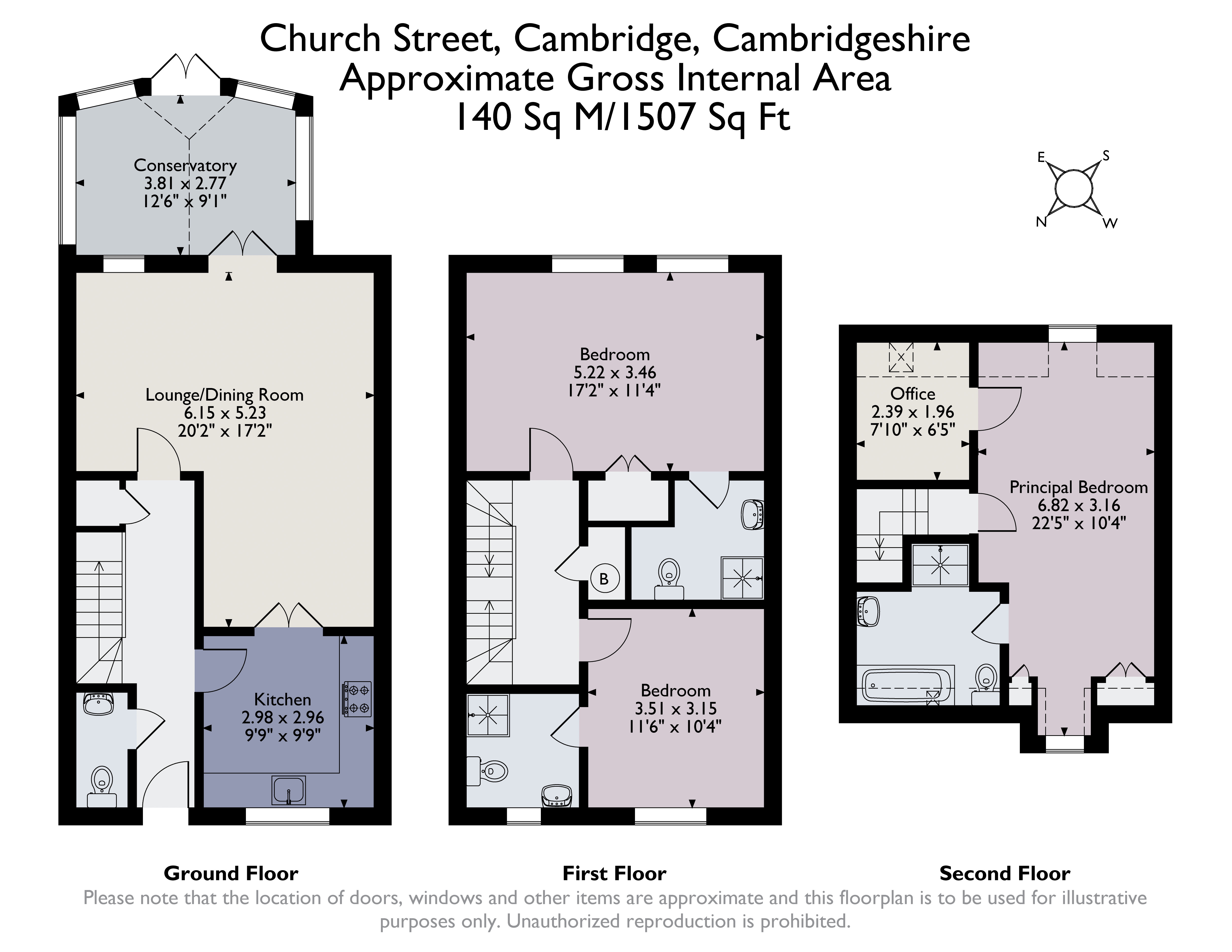 32, Church Street, Cambridgeshire floorplan
