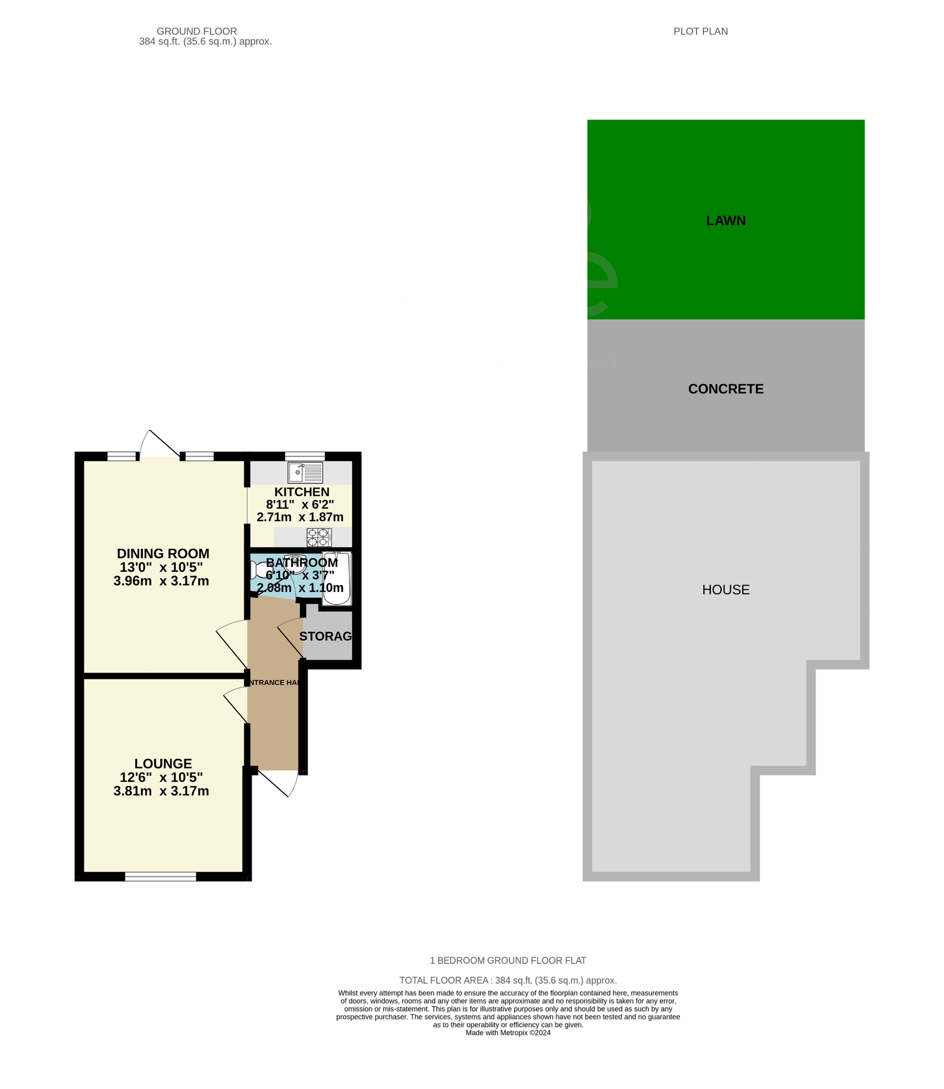 31A, Thornton Avenue, Greater London floorplan