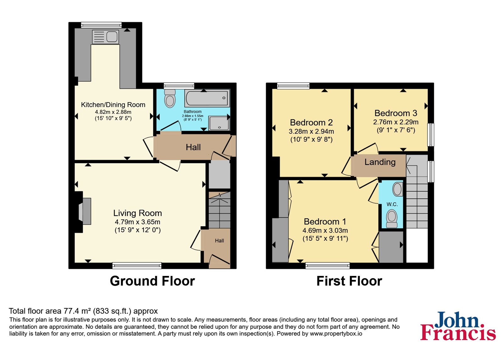 1, Bronywawr, Swansea floorplan