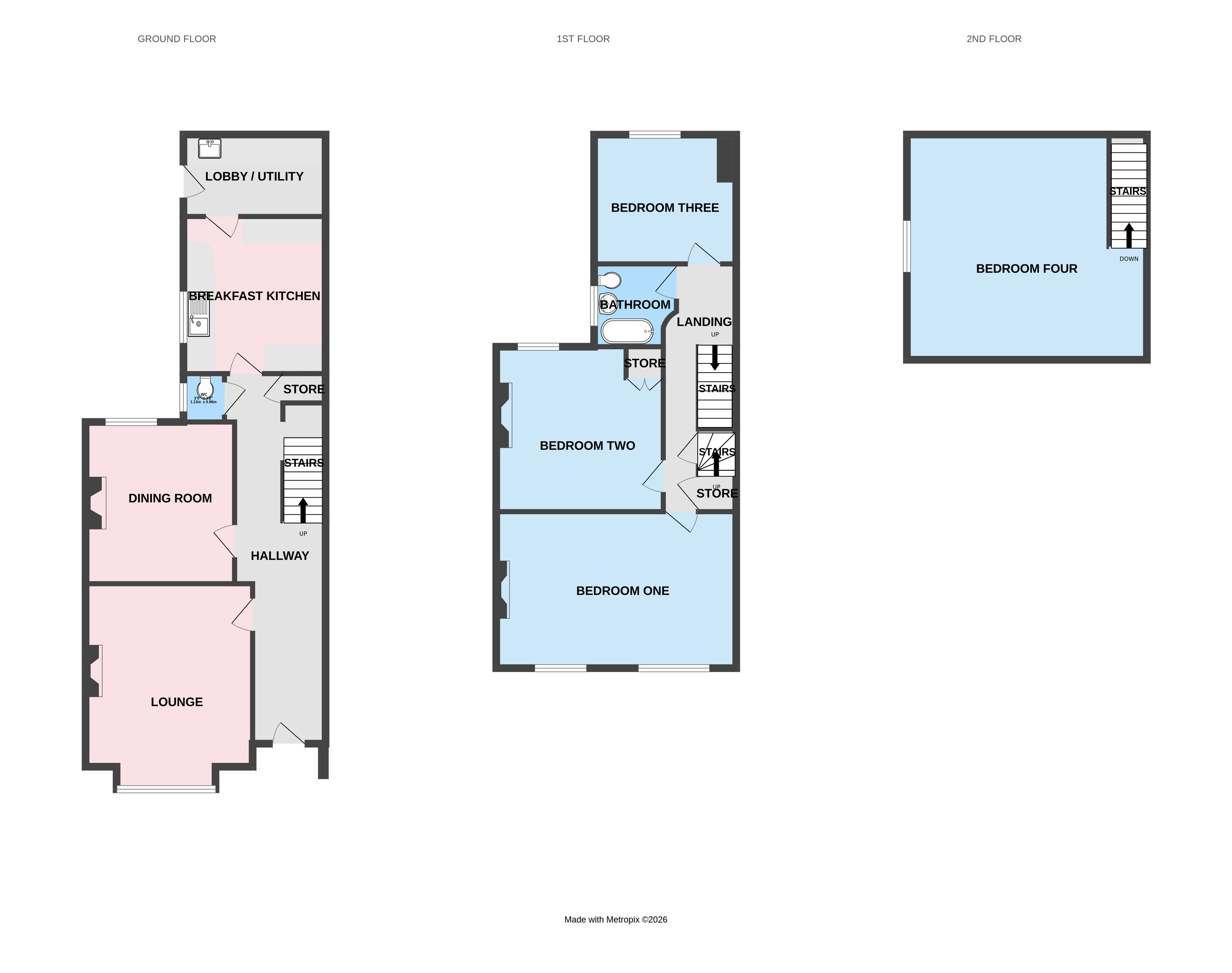 37, Wrekin Road, Telford floorplan