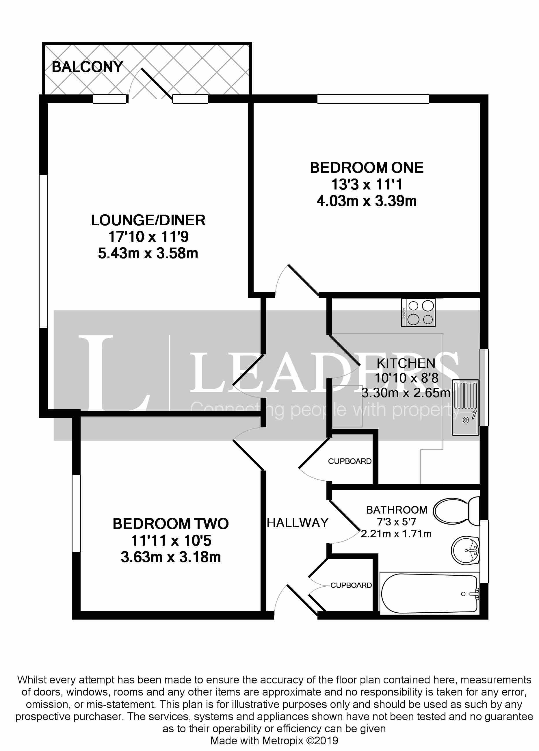2 Bedrooms Flat for sale in Queens Mansions, Wordsworth Road, Worthing BN11