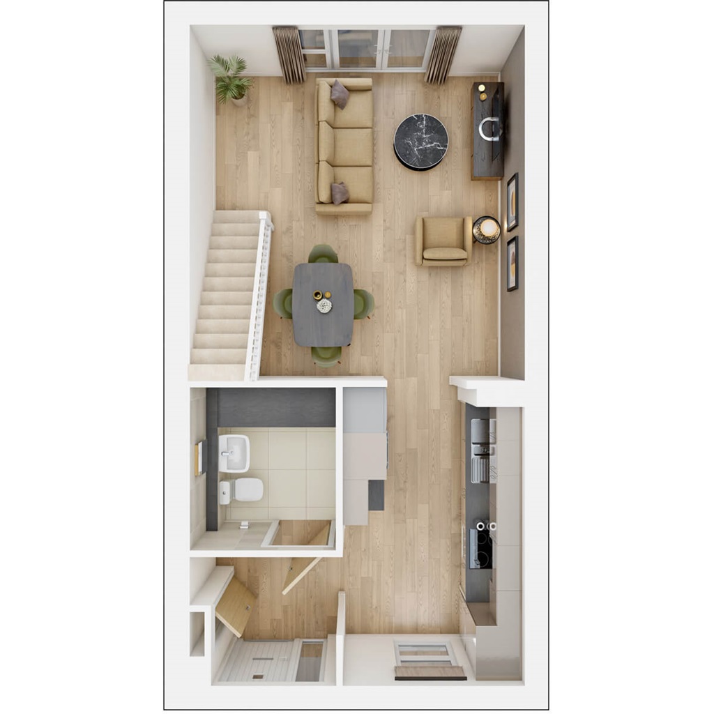 The Mapleford - Plot 33, Woodlands, Old Vicarage Lane, South Marston floorplan