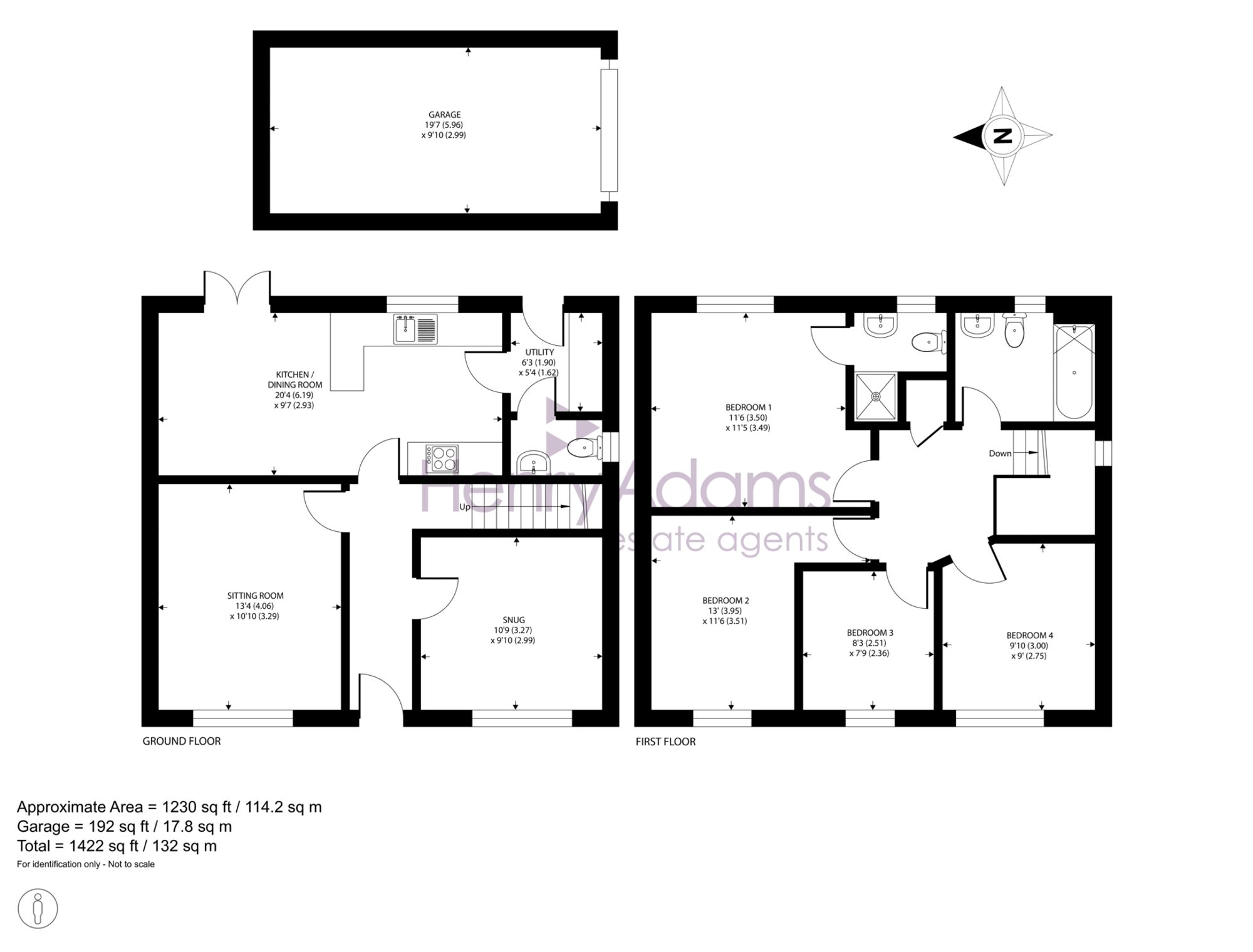 23 Reed Way, Petersfield floorplan