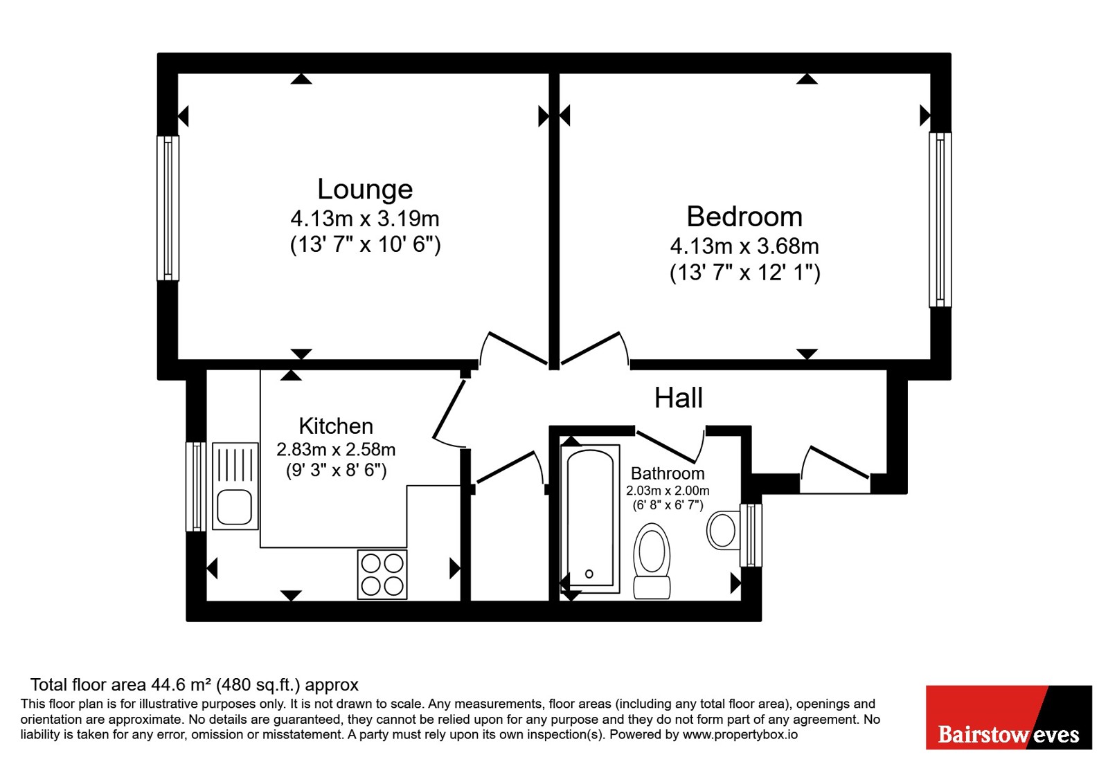 4, Nairn Court, Tilbury floorplan