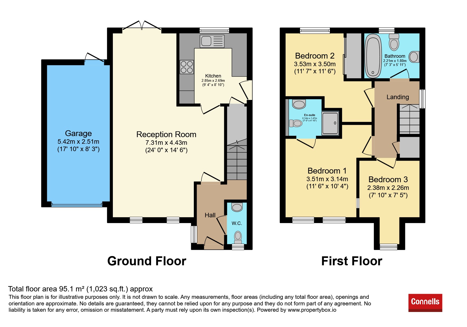 52, Gosling Grove, High Wycombe floorplan